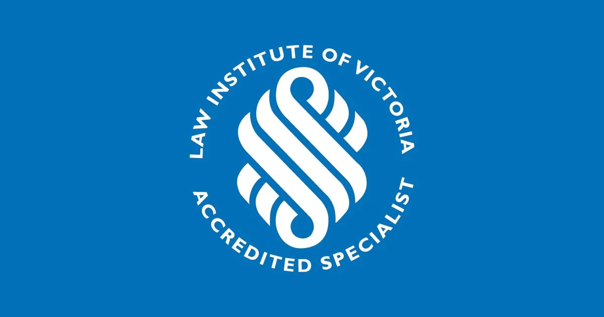 Law Institute of Victoria Accredited Specialist logo