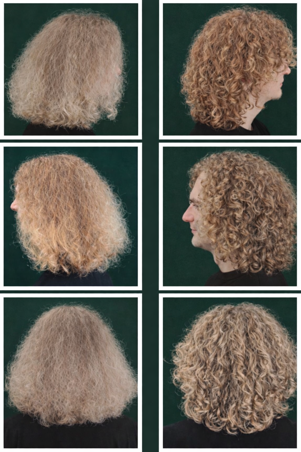 Men's Curly Hair Cut and Style