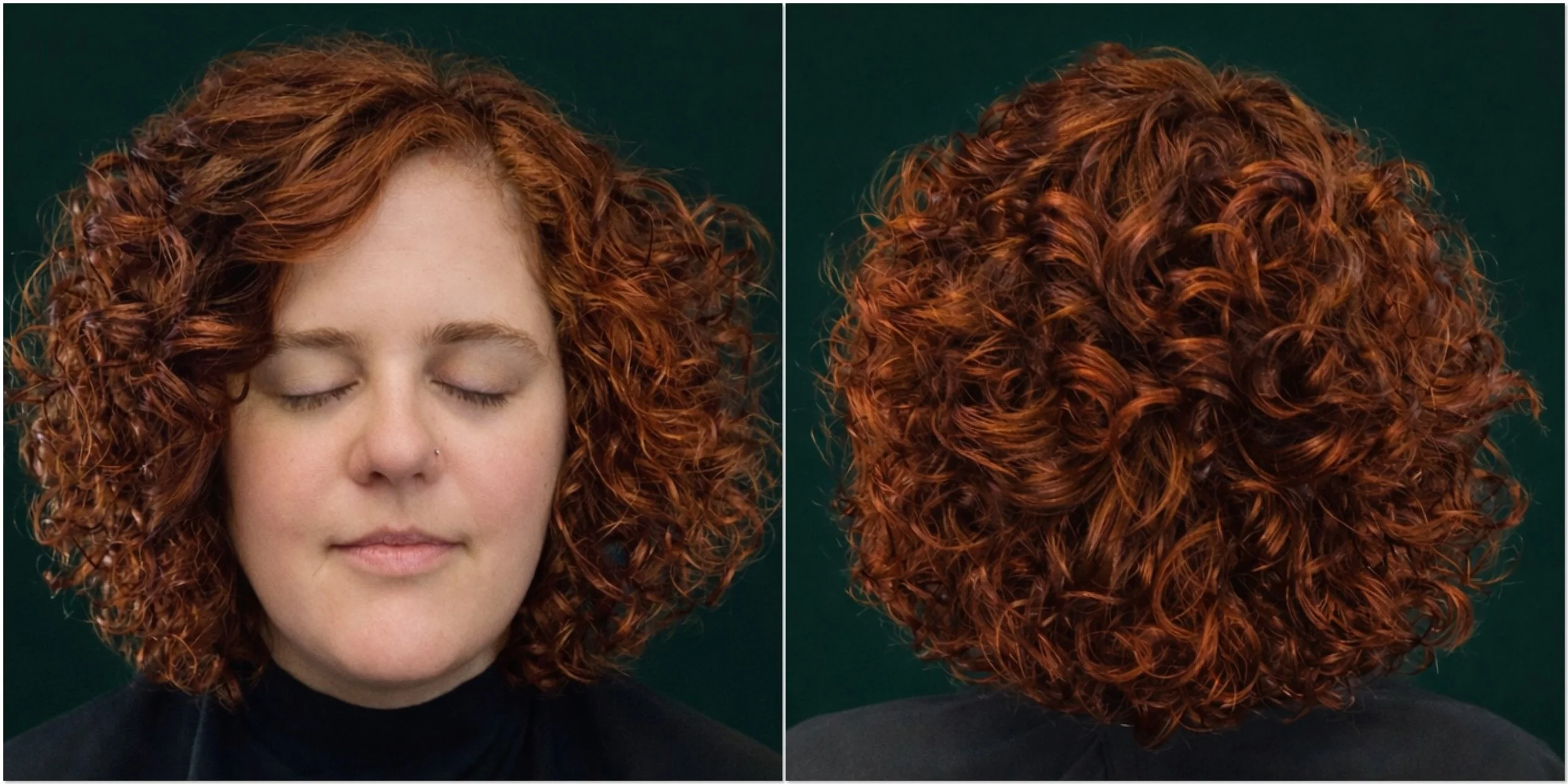 Women's Curly Hair Cut