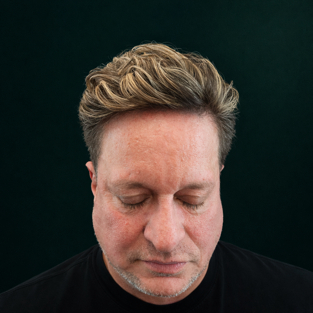 Men's Hair Cut, Color and Style