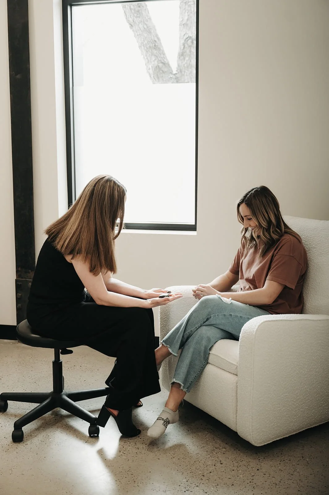 Holm Collective supporting women consult