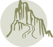 A silhouette of a bomb with a lit fuse.