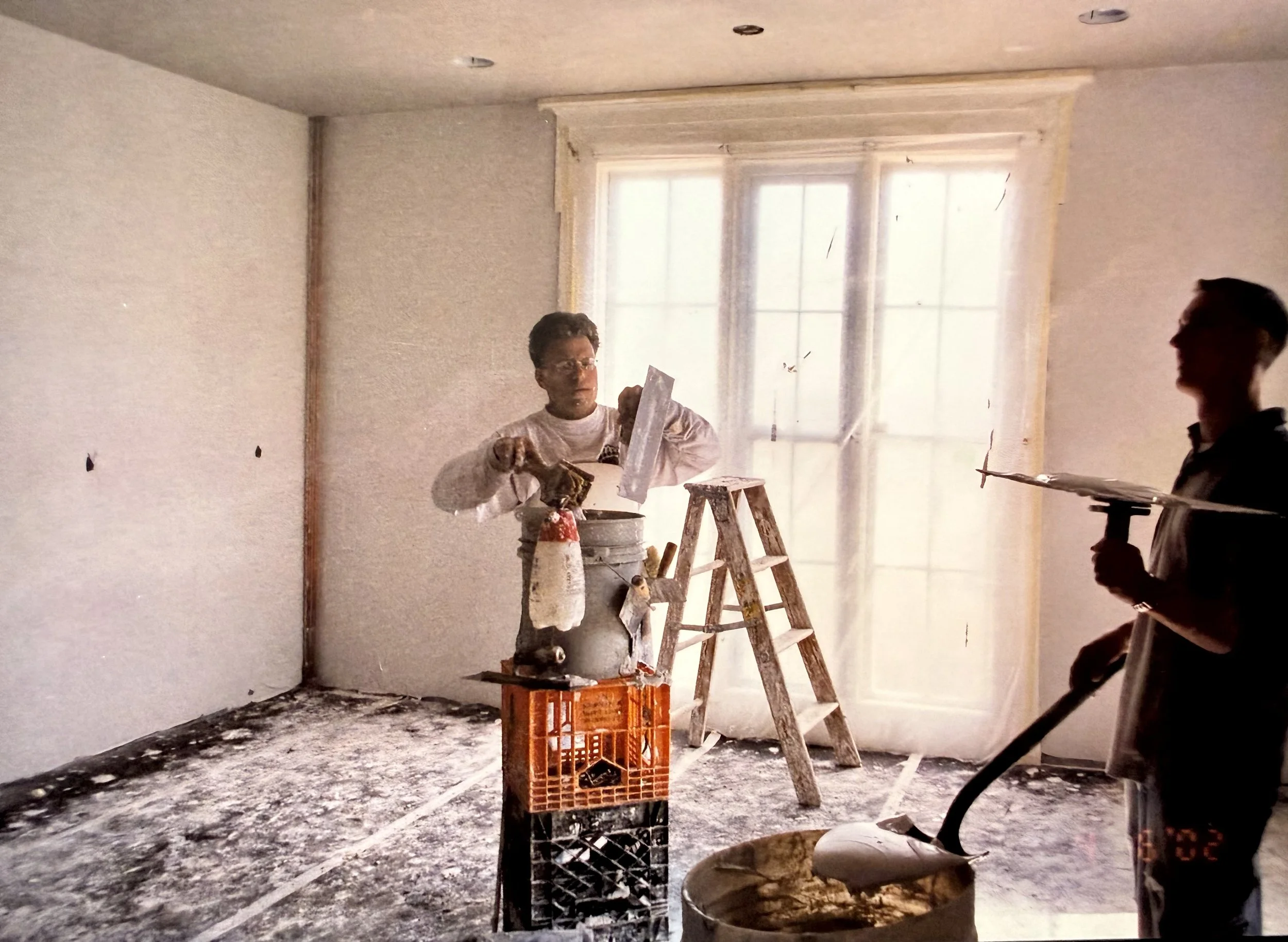 Deb’s first kitchen, circa 2000.