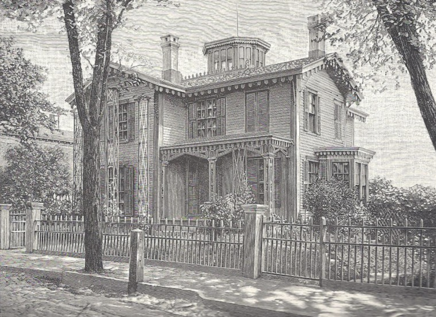 The Rose Cottage, home of Butter Bar Kitchen, circa 1890.