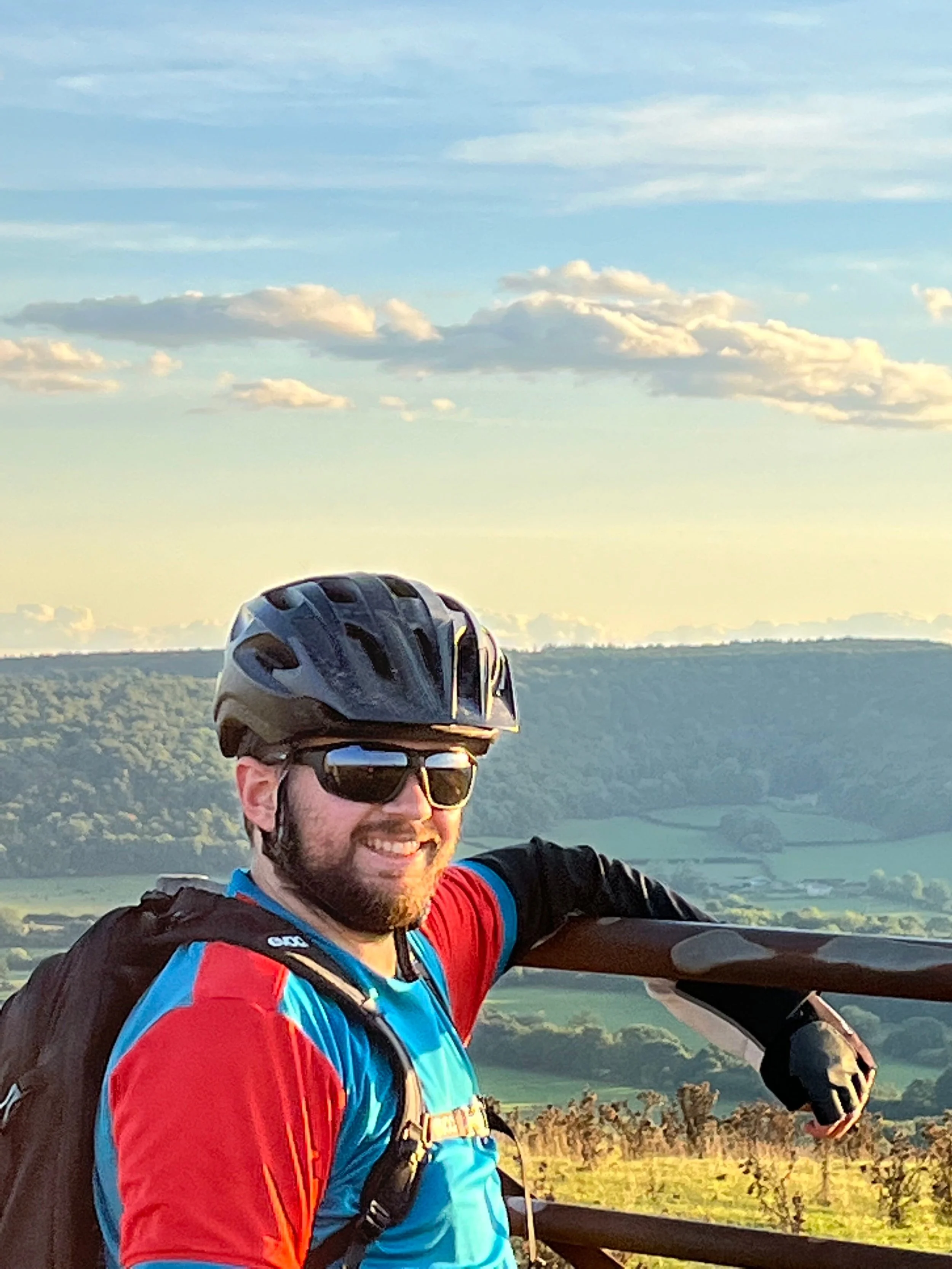 Hambledon Hill view and Tom.jpg