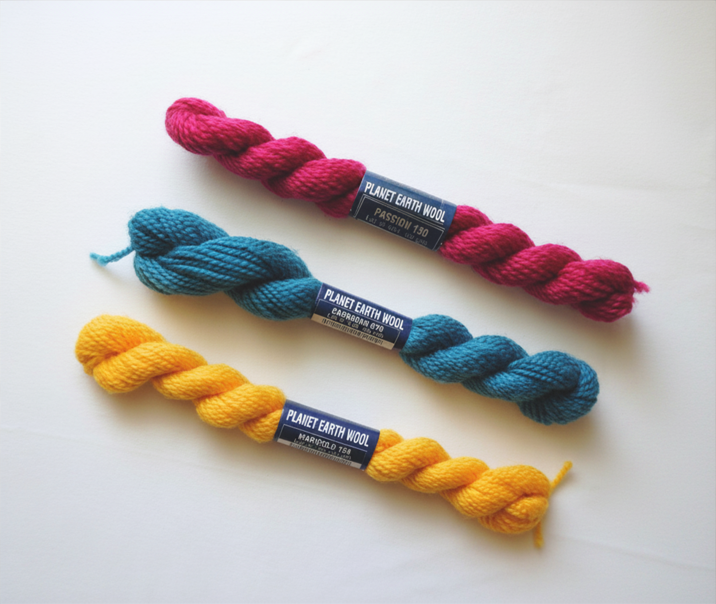 Planet Earth Wool: 13 Mesh, 30 yard skeins | For lasting strength and premium softness, we commonly recommend this 100% Merino wool for belts.