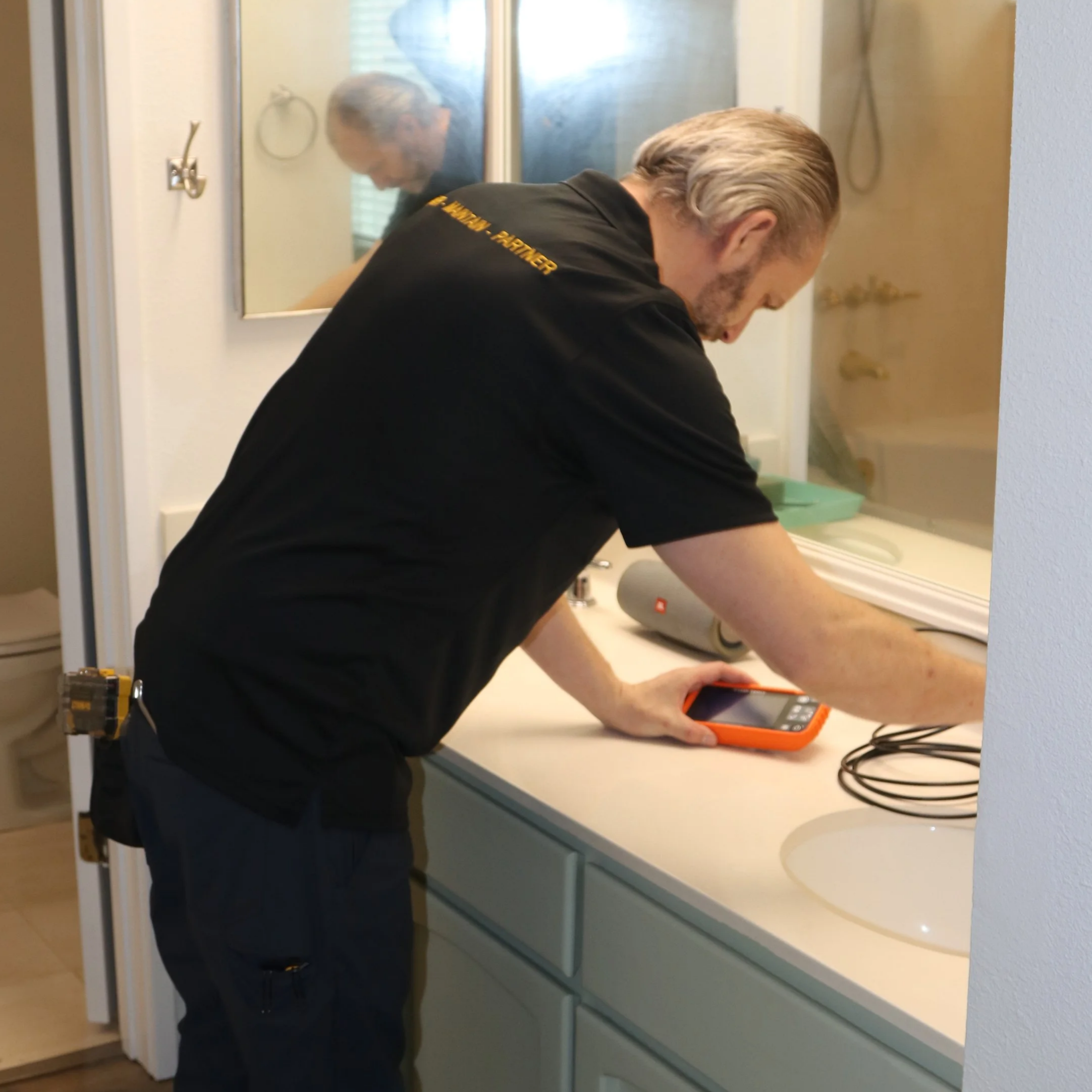 bathroom and drywall repair