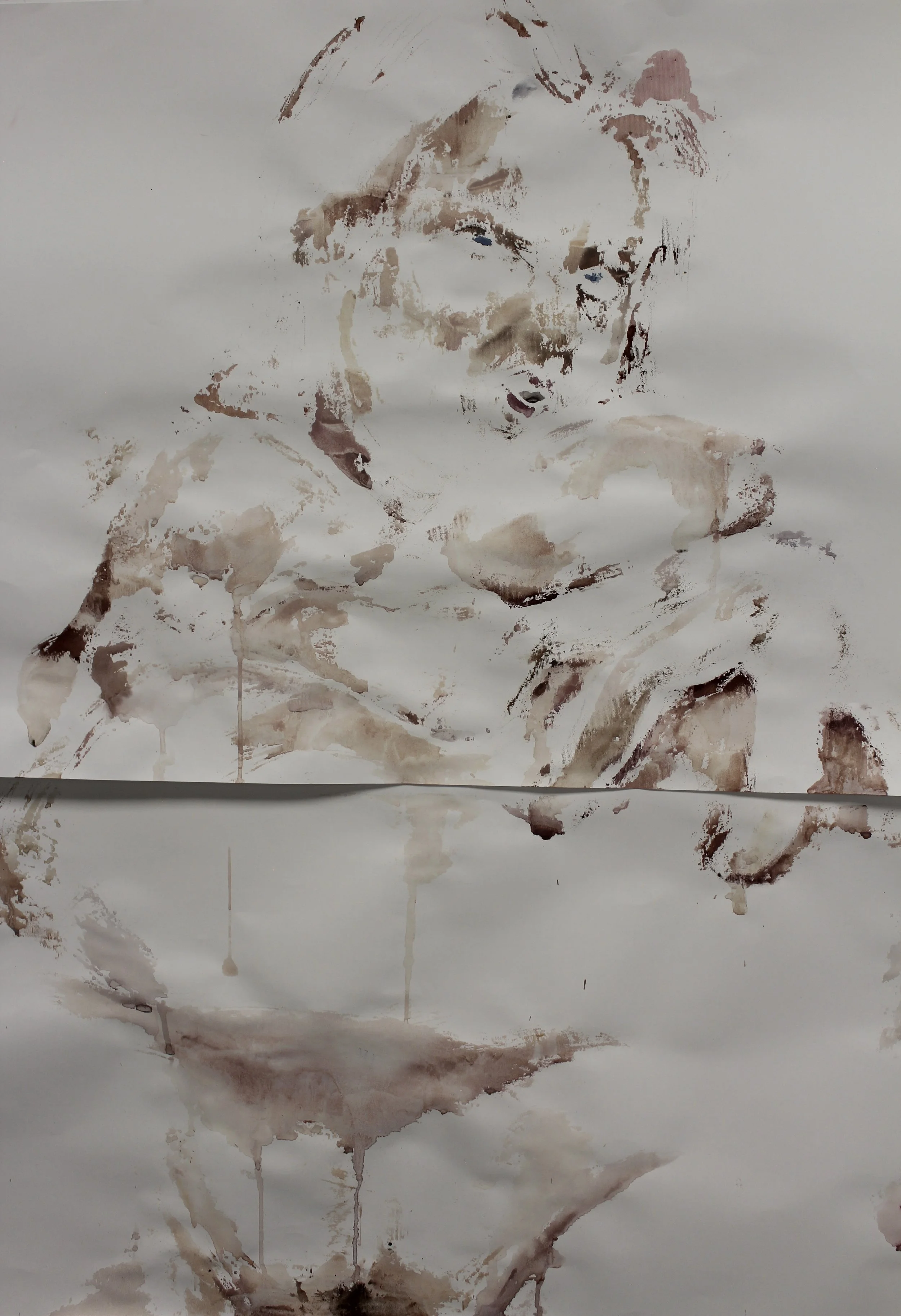 underprint, vicseral texture, ambiguous approach to the body
