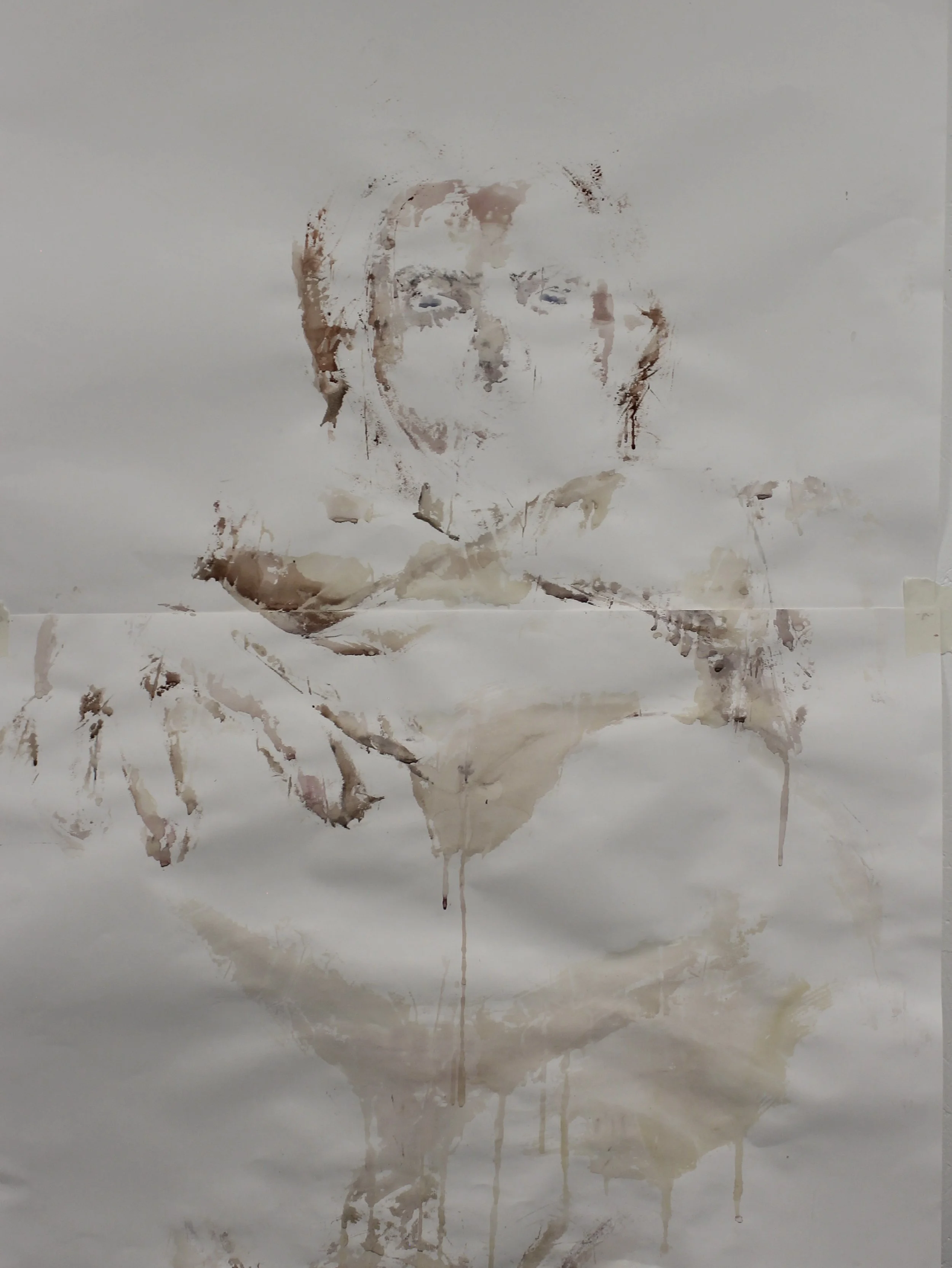 underprint, visceral texture. ambiguous approach to the body