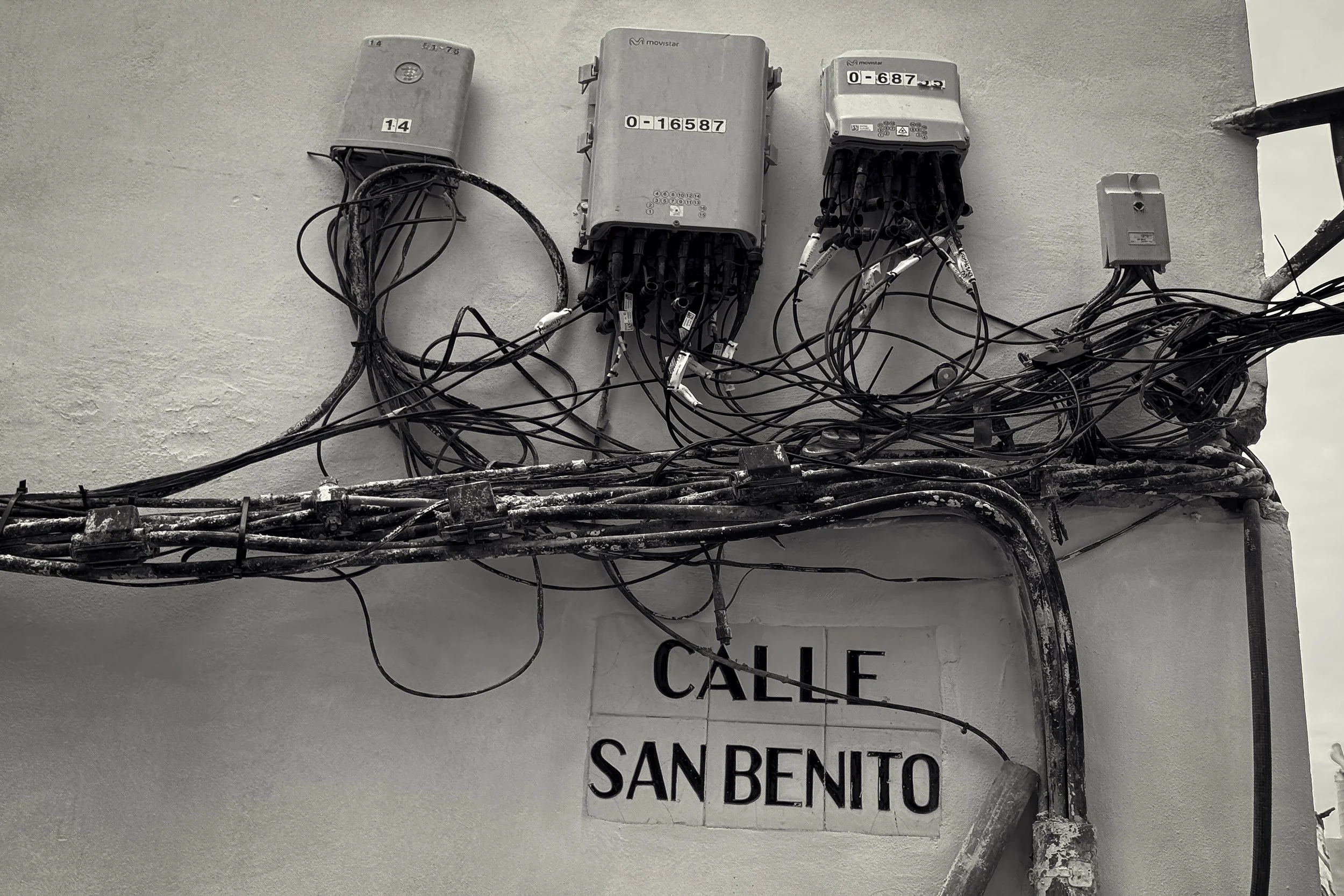 Cableado, Dalt Vila