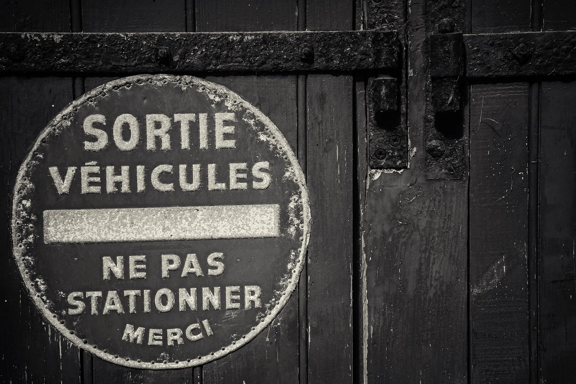 Vehicle Exit - No Parking Thank you