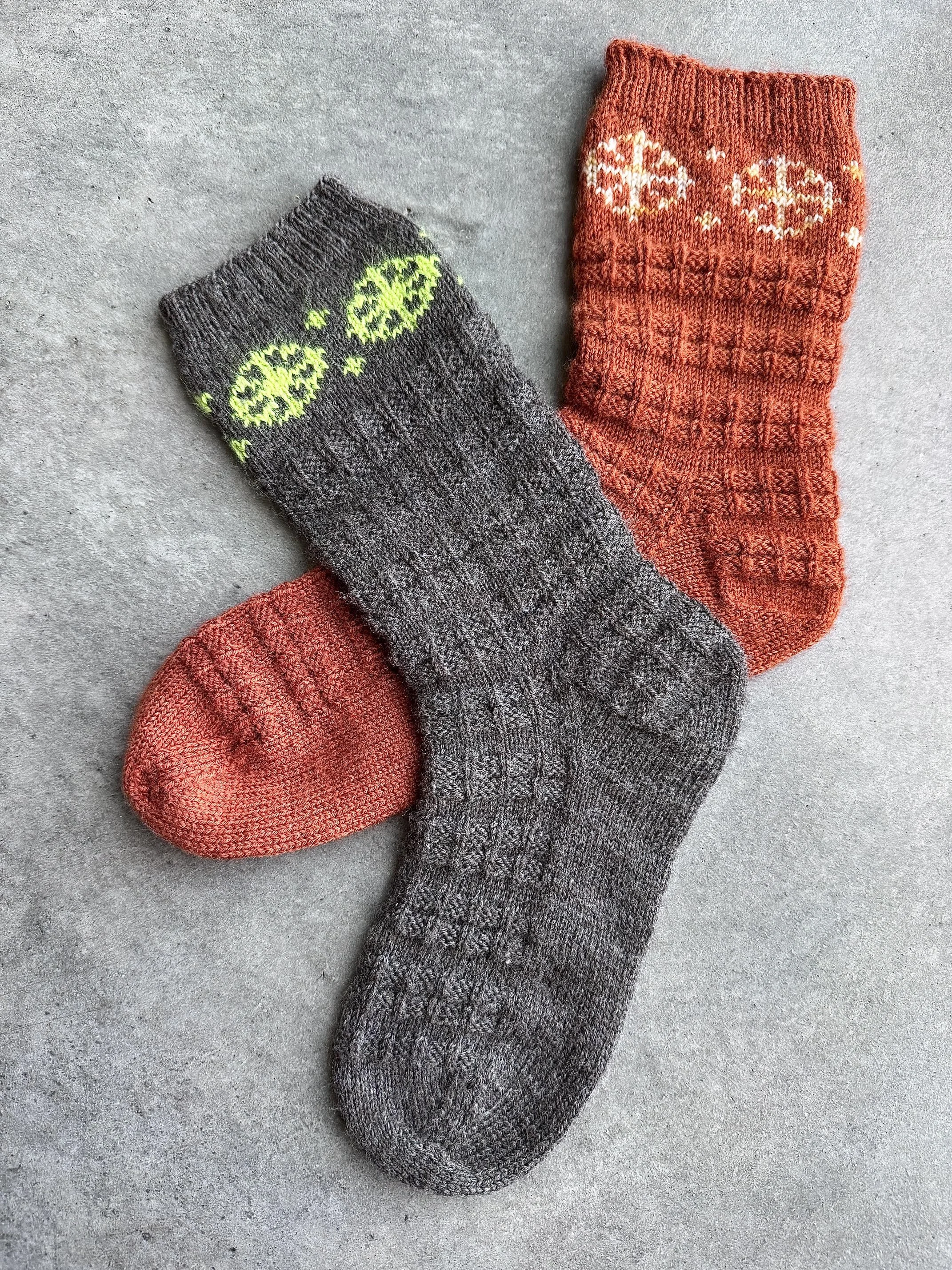Digital PDF Compass socks