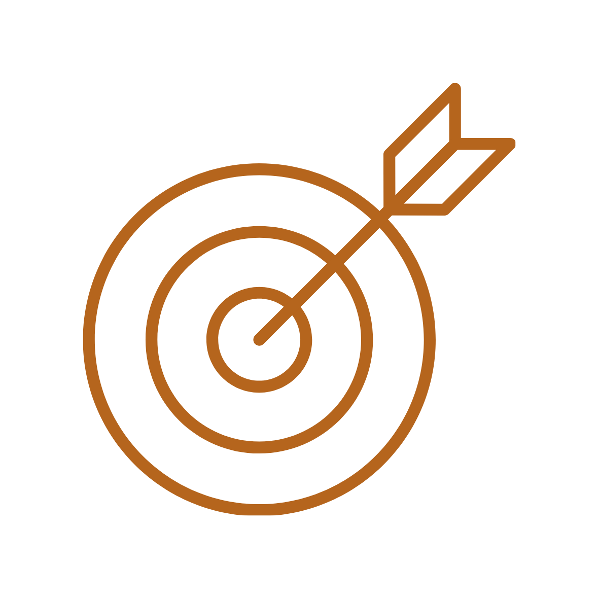 Geometric drawing of an outline square with sections divided by vertical, horizontal, and half circle lines.