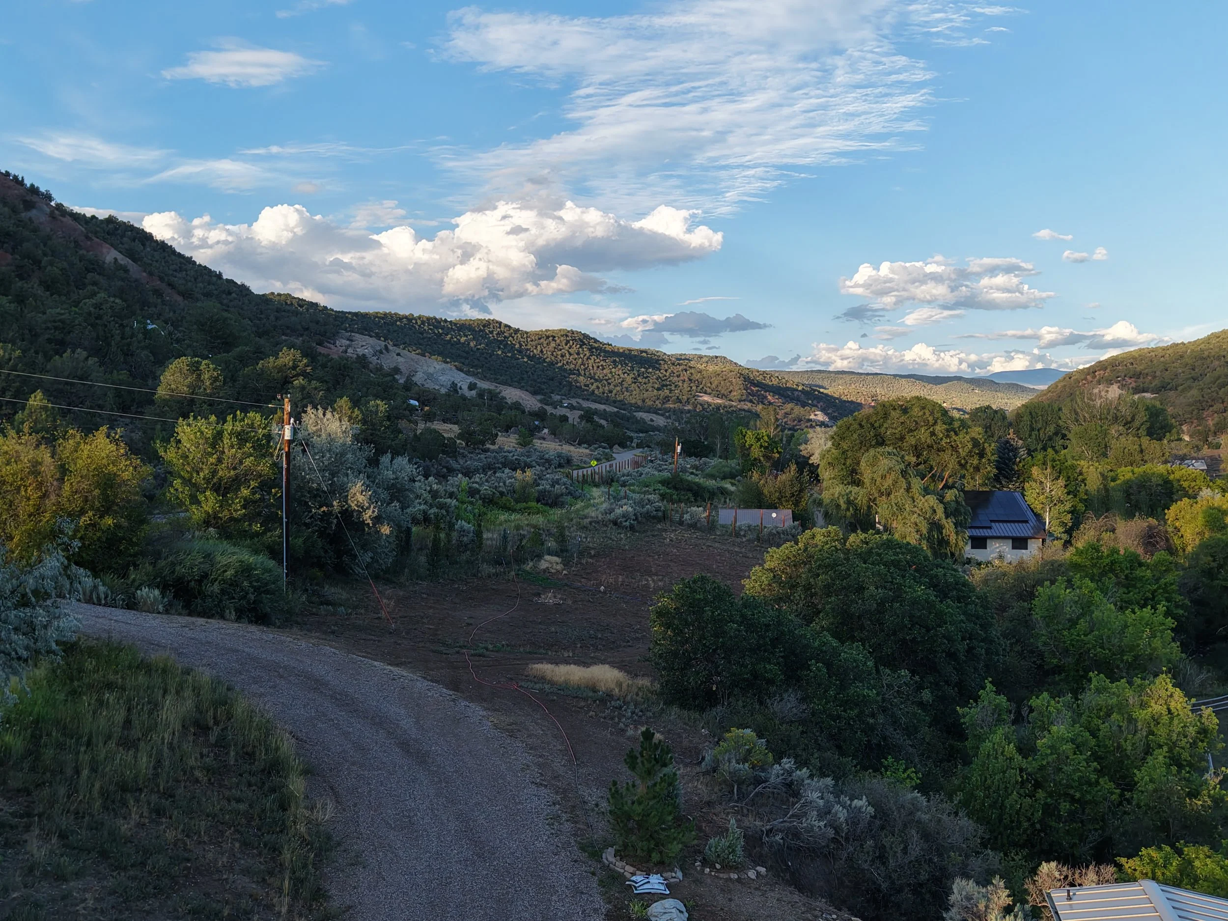 Open meadow and mountain views site for a new guest house and custom home by Limen in Carbondale, Roaring Fork Valley, Garfield County, Colorado