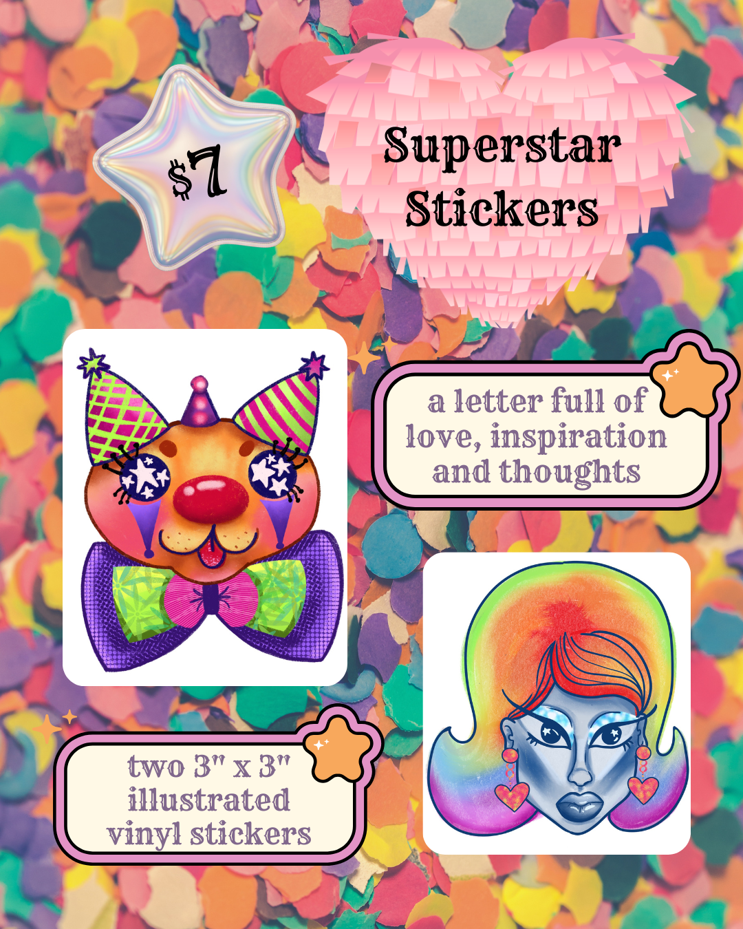 Super Star Stickers