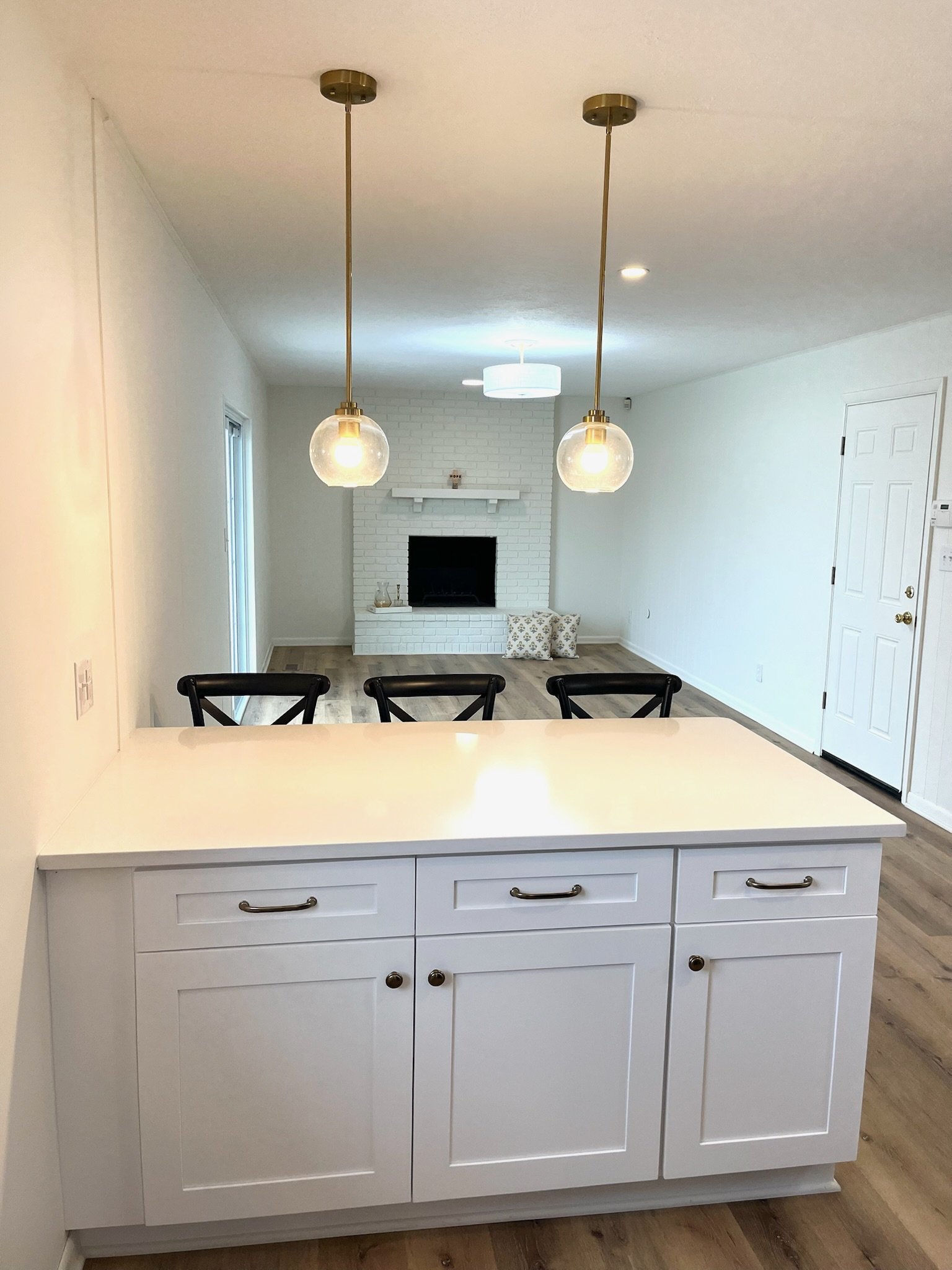 Step through the sliding glass doors onto the brand new patio to enjoy your morning coffee or make memories hosting friends and family. 