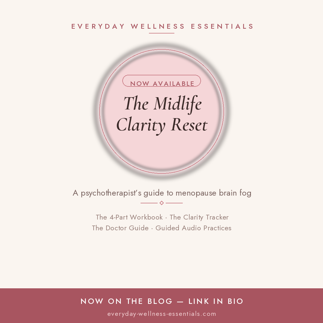 The Midlife Clarity Reset - Psychotherapist-developed guide to menopausal brain fog