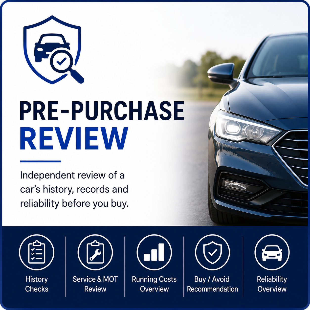Pre-purchase review
