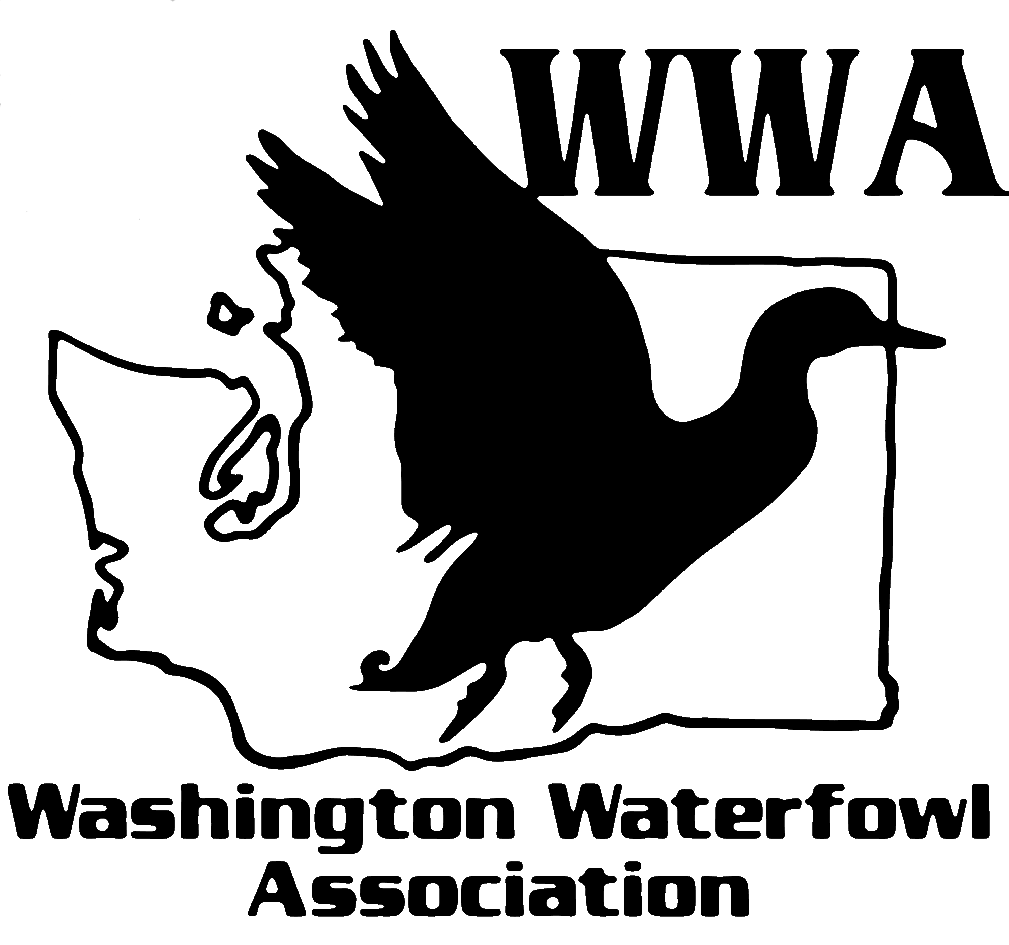 Logo of the Washington Waterfowl Association.