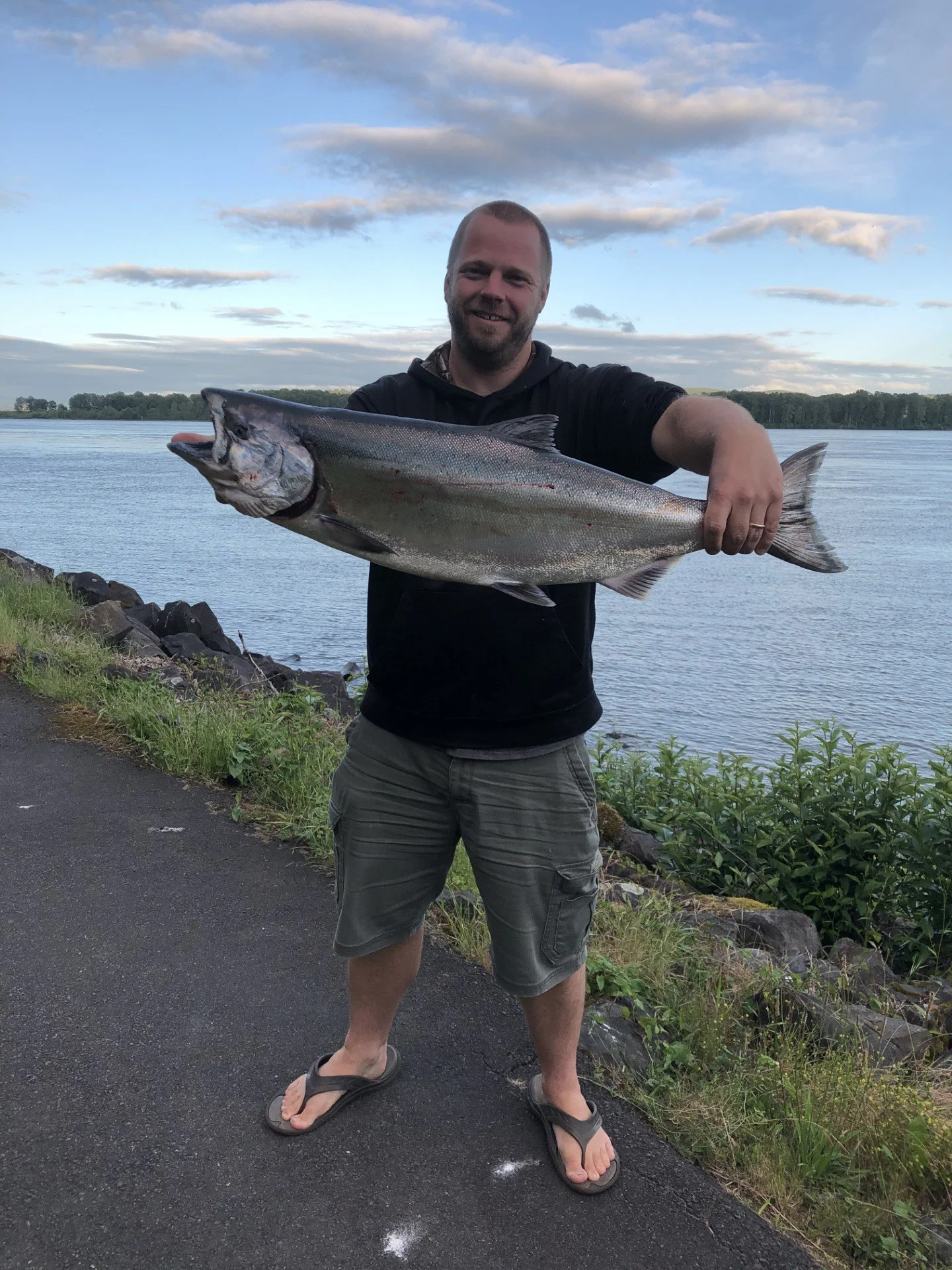 A big ol' salmon.