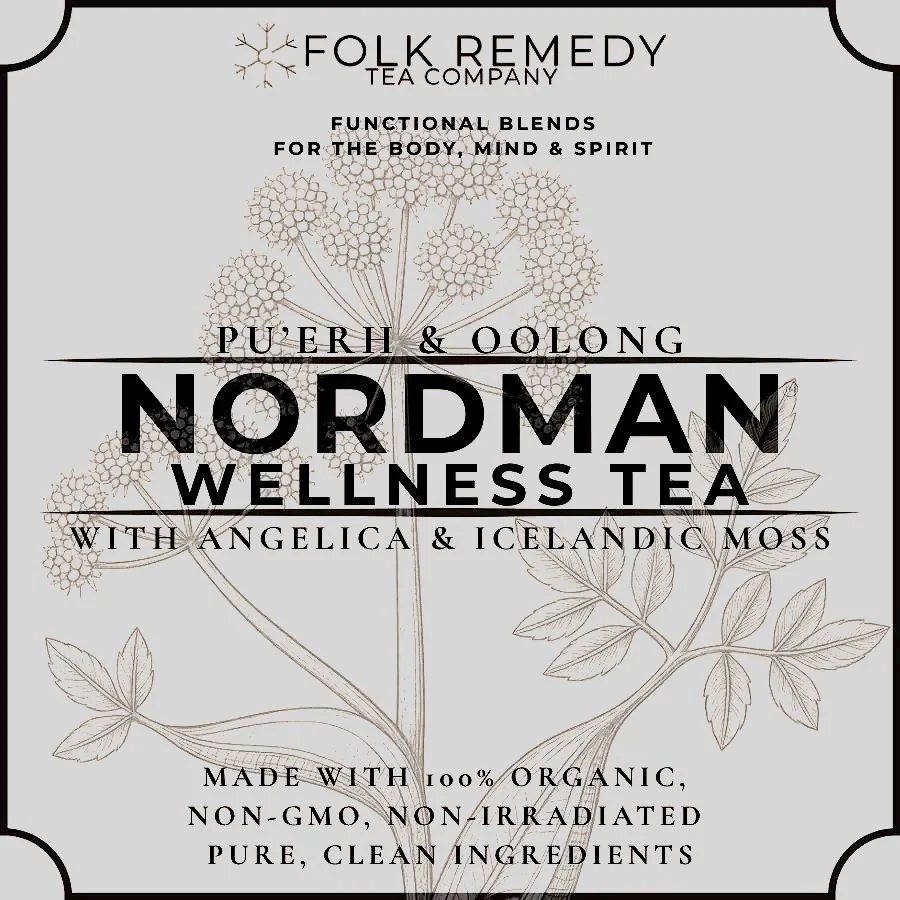 NORDMAN WELLNESS TEA™ with Pu'erh & Oolong