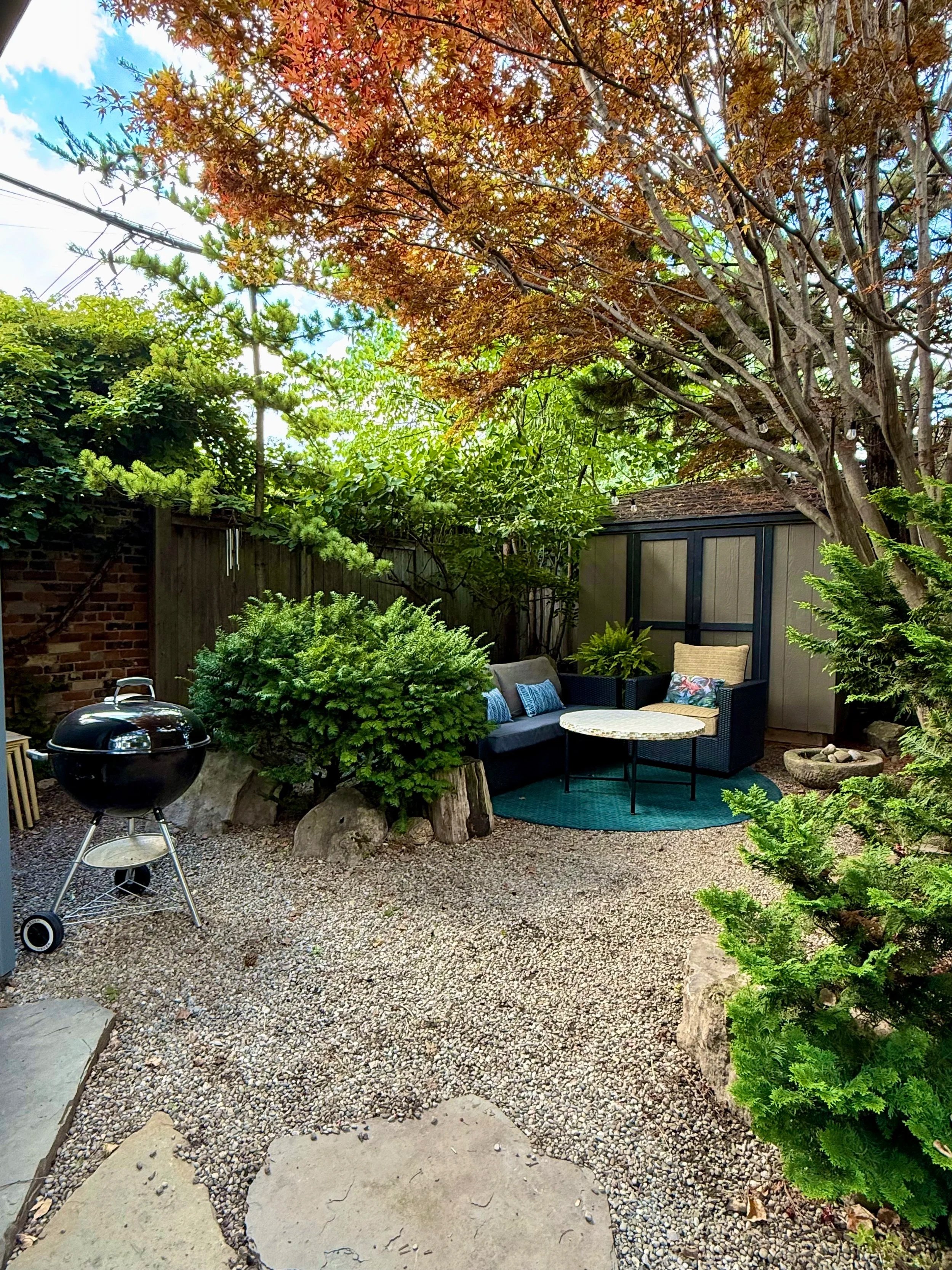 Private garden