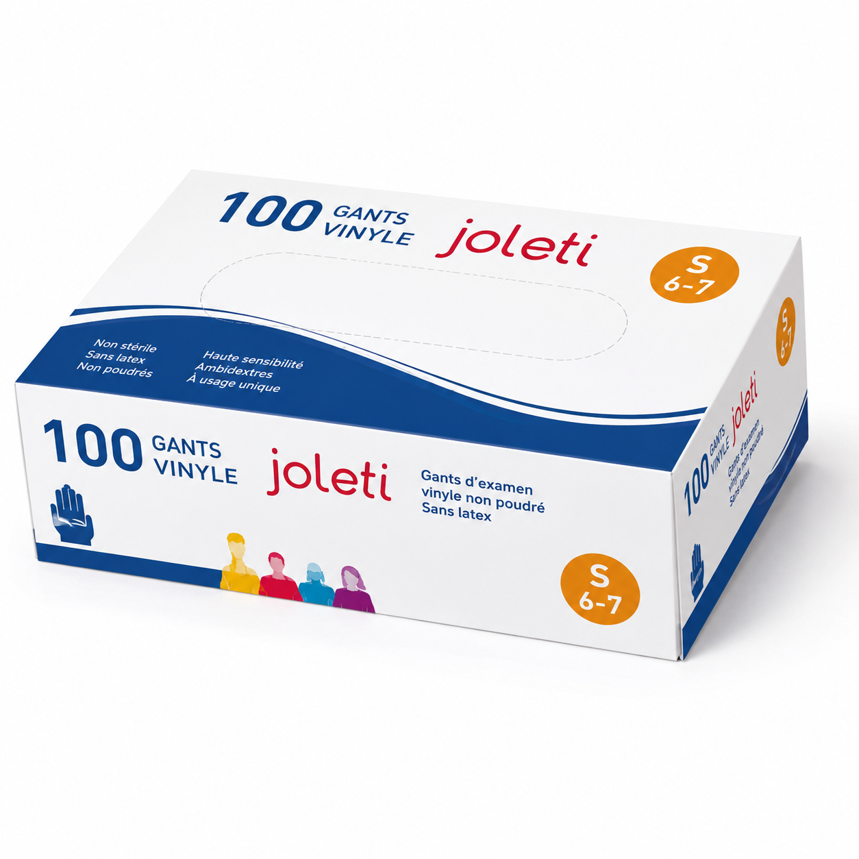 Gant d’examen vinyle Joleti