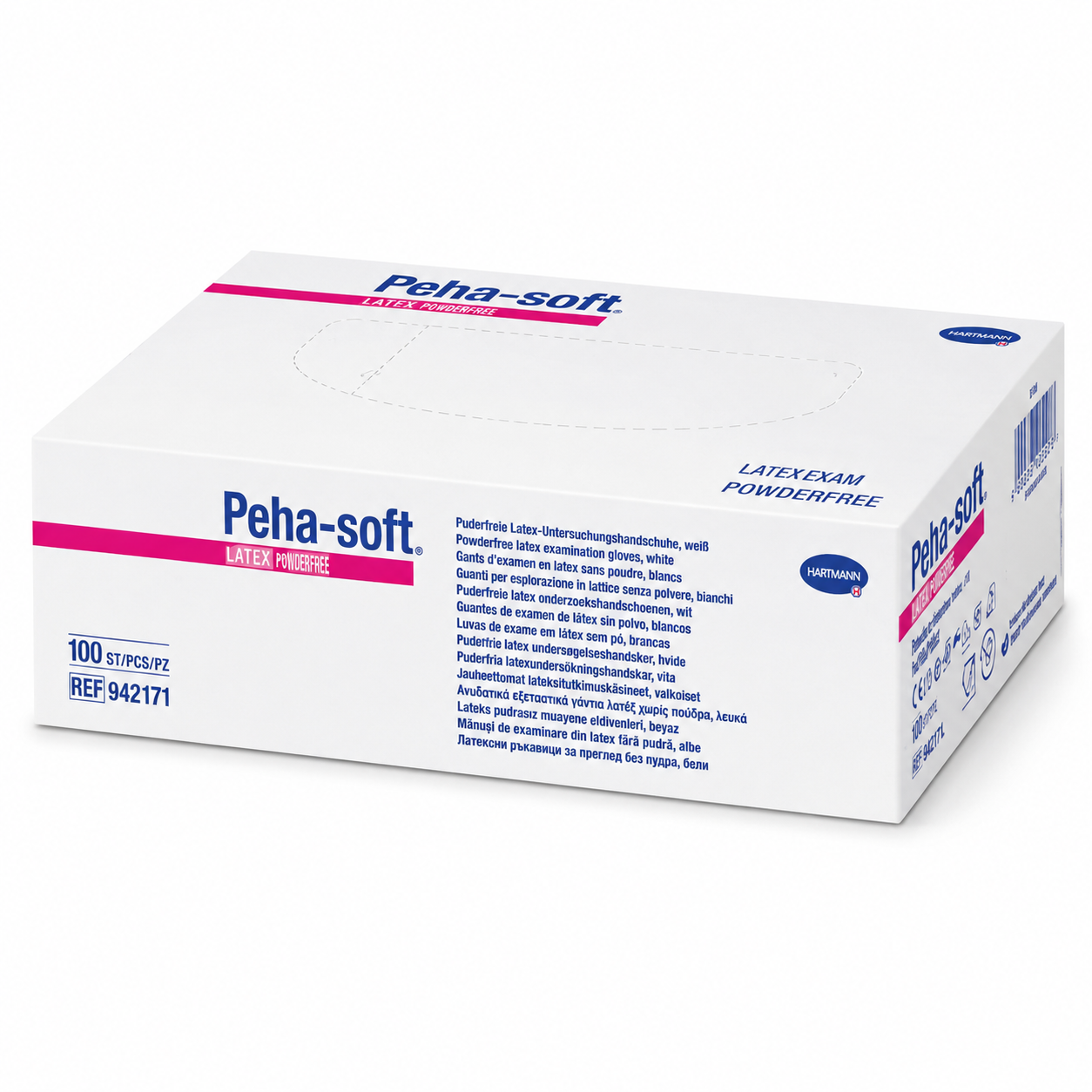 Gants d’examen nitrile blancs Peha-Soft®