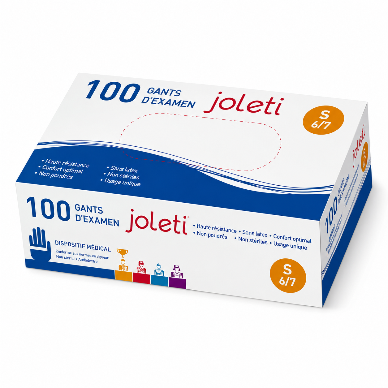 Gant d'examen nitrile Joleti