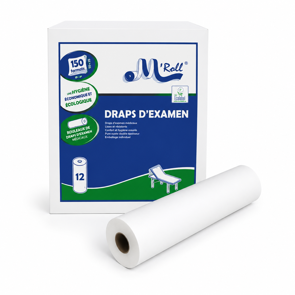 Drap d’examen lisse
