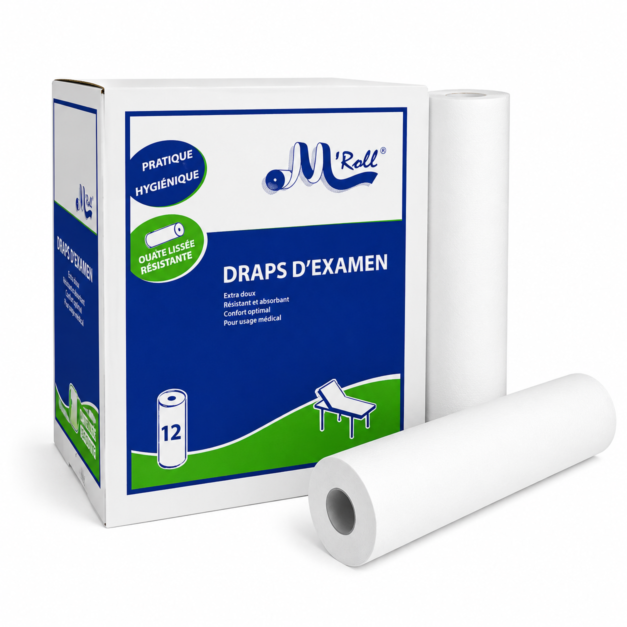 Drap d’examen en pure ouate