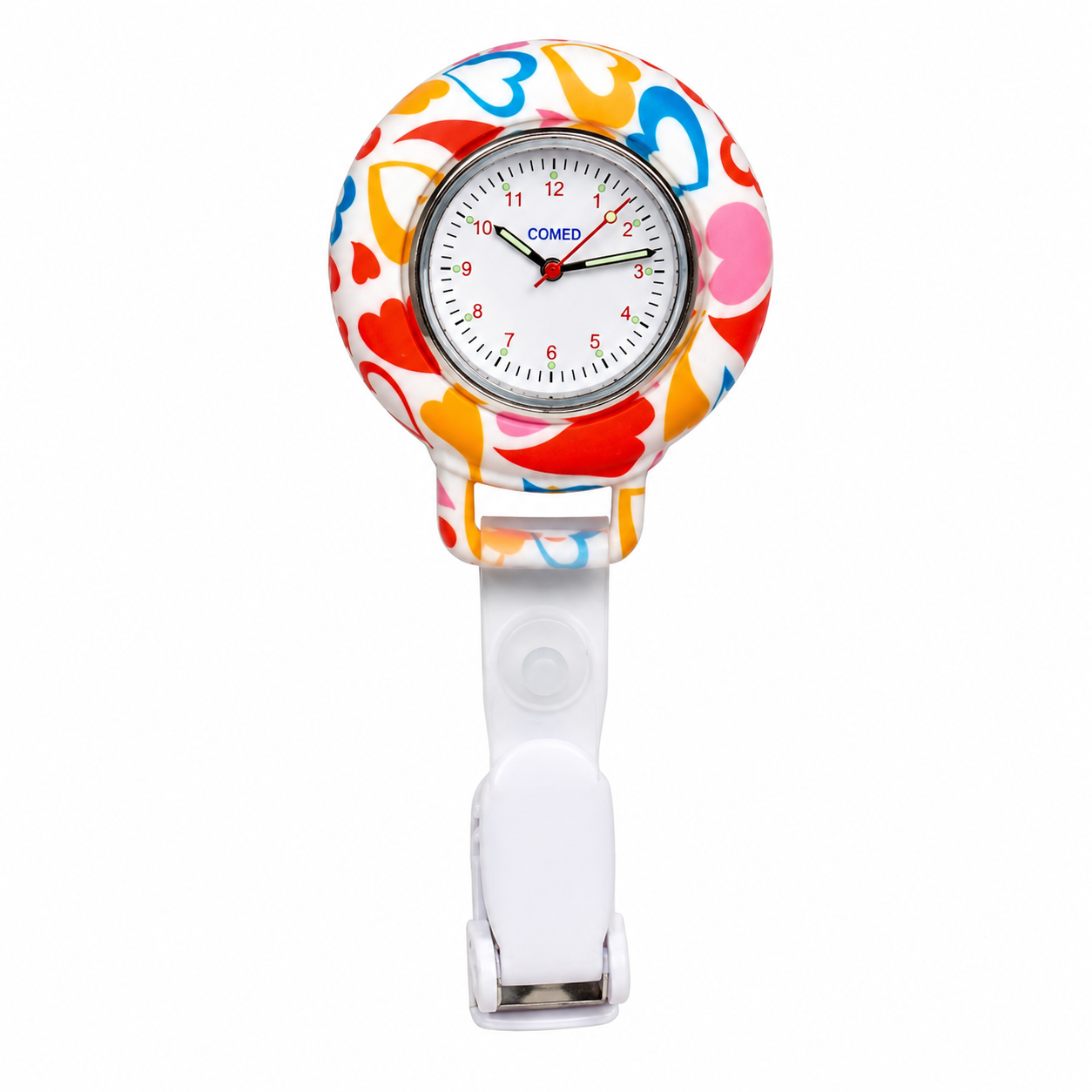 Montre infirmière à clip