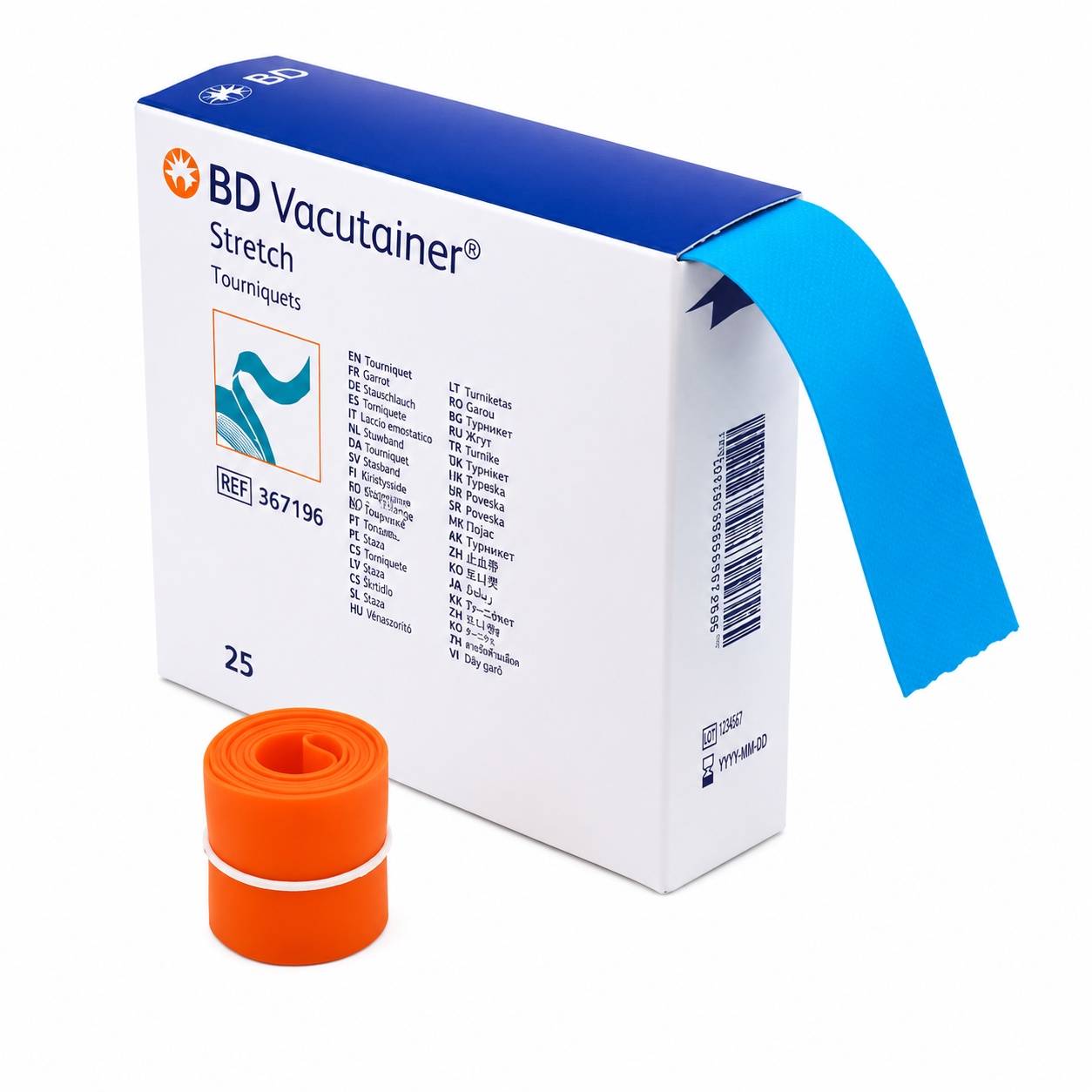 Garrot à usage unique BD VACUTAINER® STRETCH