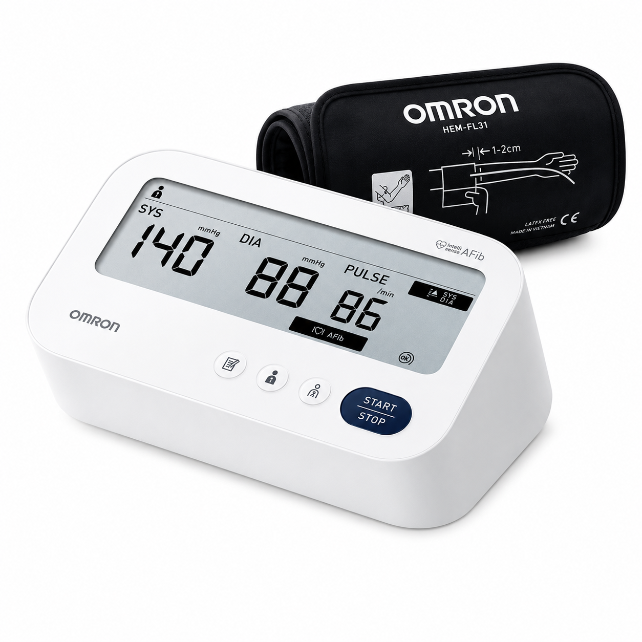 Tensiomètre bras OMRON M3 CONFORT Afib