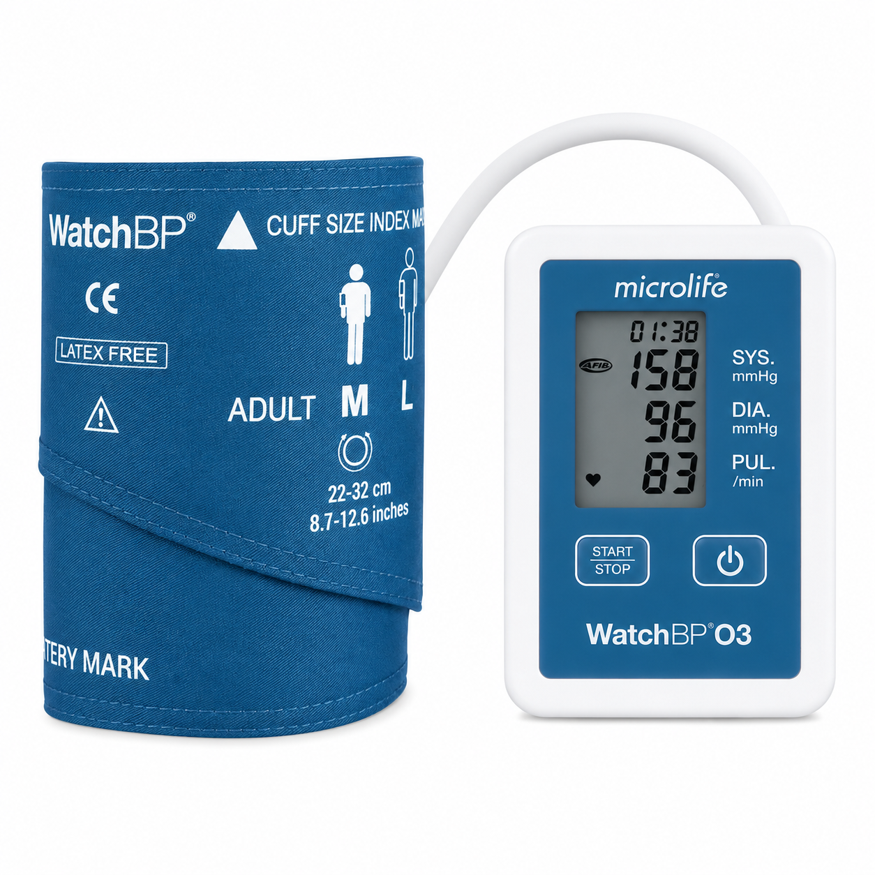 Tensiomètre électronique MICROLIFE® WATCH BP O3 AFIB 2G