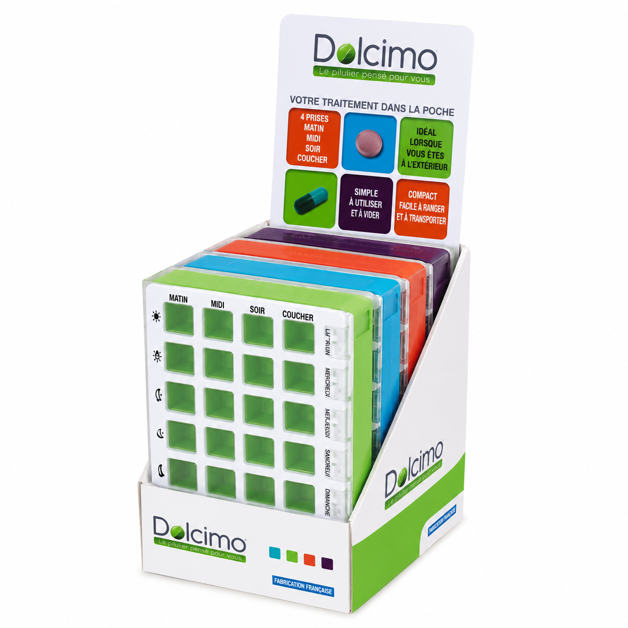 Présentoir de piluliers DOLCIMO CLASSIC