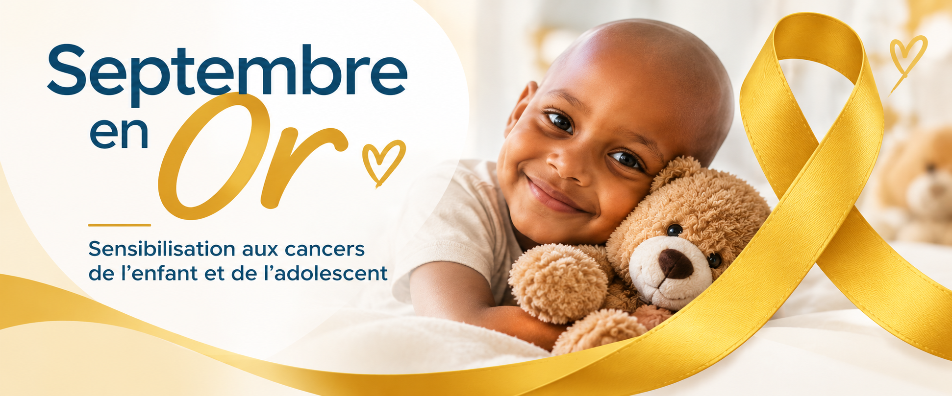 Septembre en Or : sensibiliser aux cancers de l’enfant et de l’adolescent