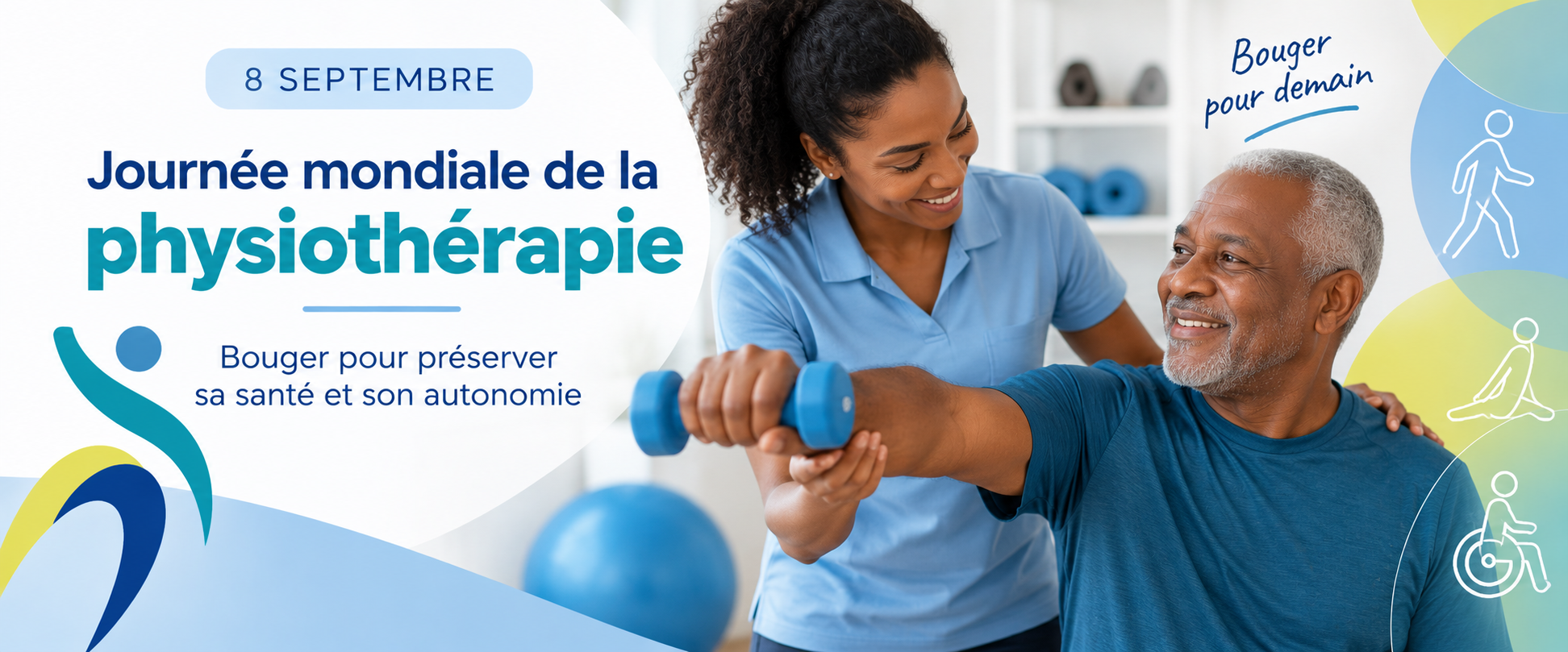 Journée mondiale de la physiothérapie : bouger pour préserver sa santé et son autonomie