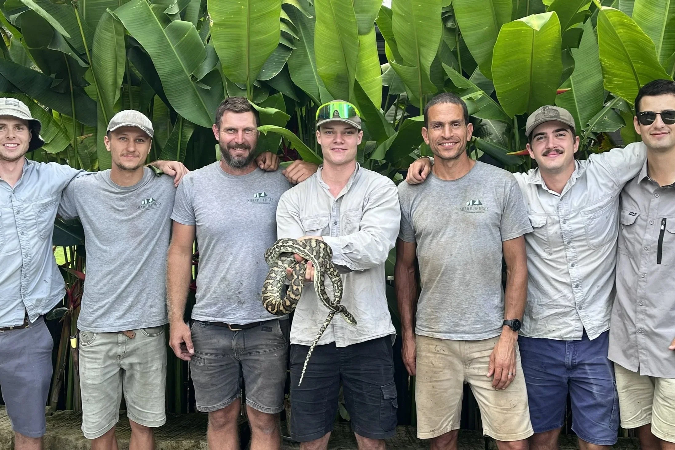 Nathan and the sharp hedges team - the people that shape Brisbane's properties landscape