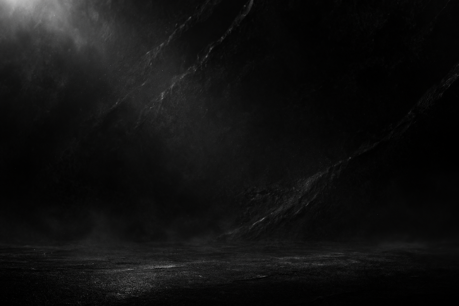 Dark space background design representing GrowFire Studios technology and innovation