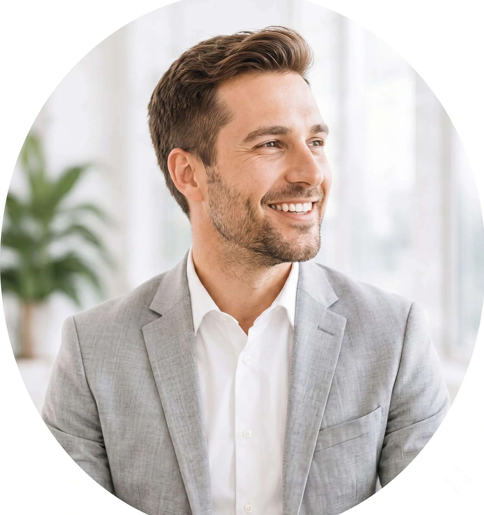 Real estate professional meeting with a client