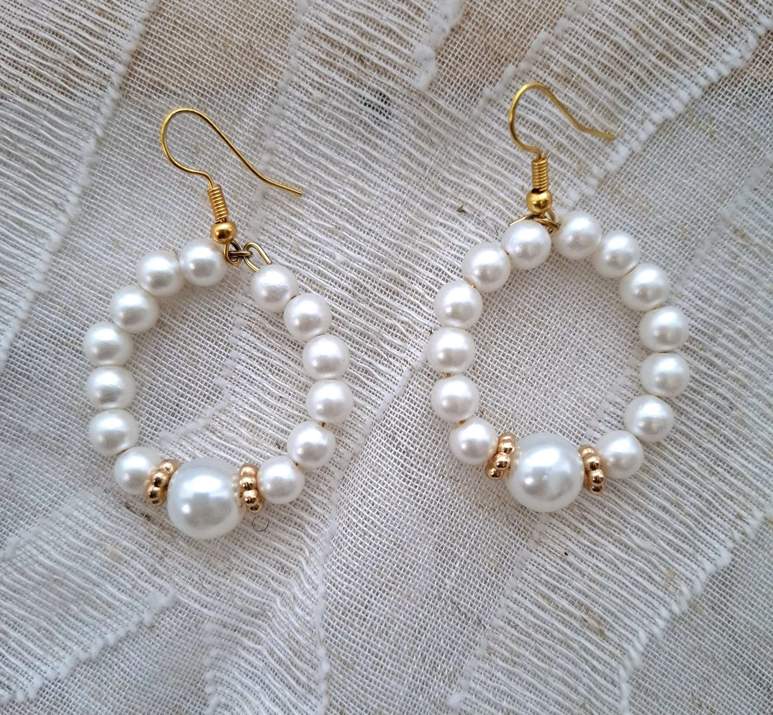✨ Boucles d’Oreilles Perles Élégance Intemporelle ✨