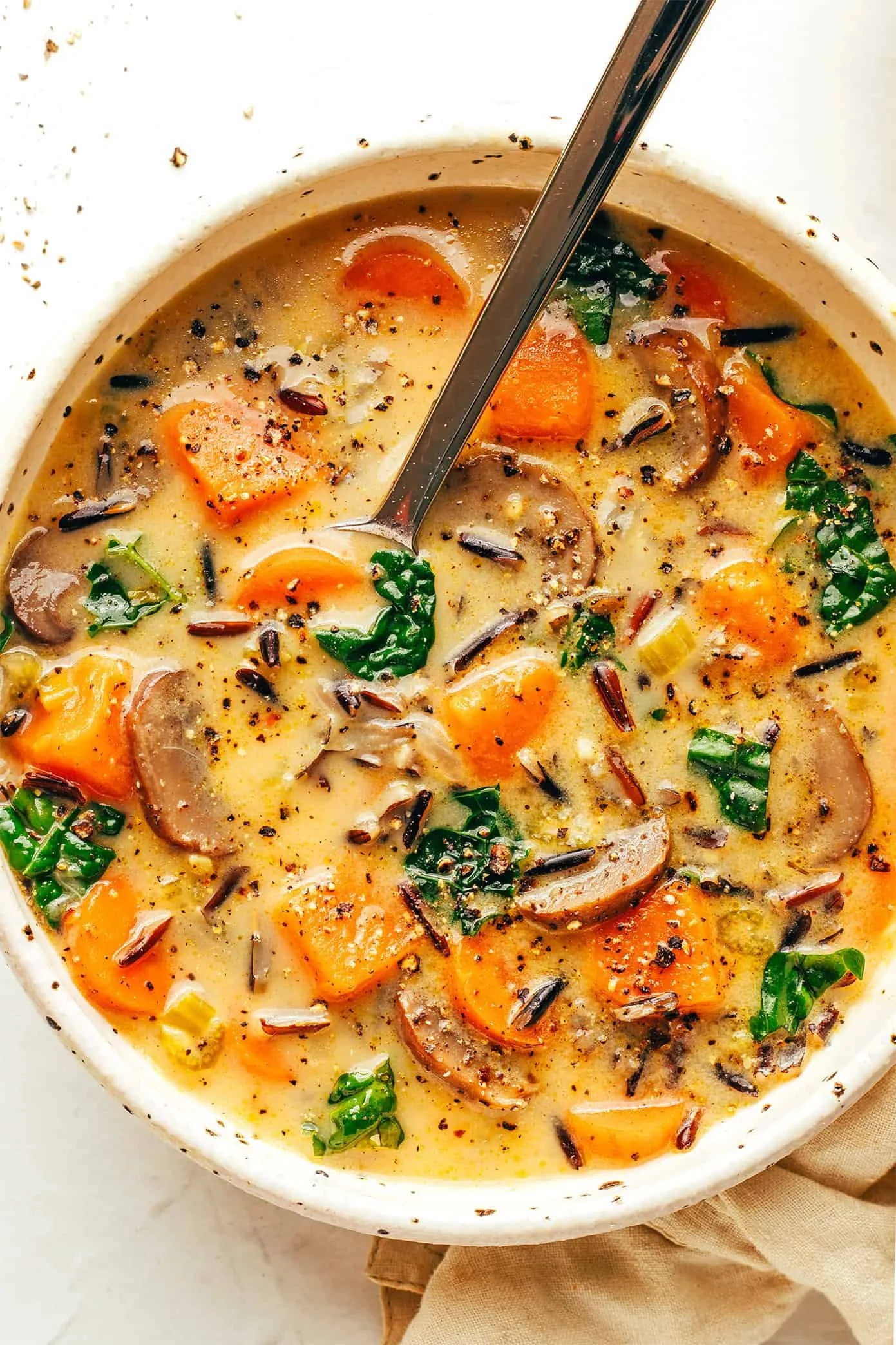 Autumn Wild Rice Soup