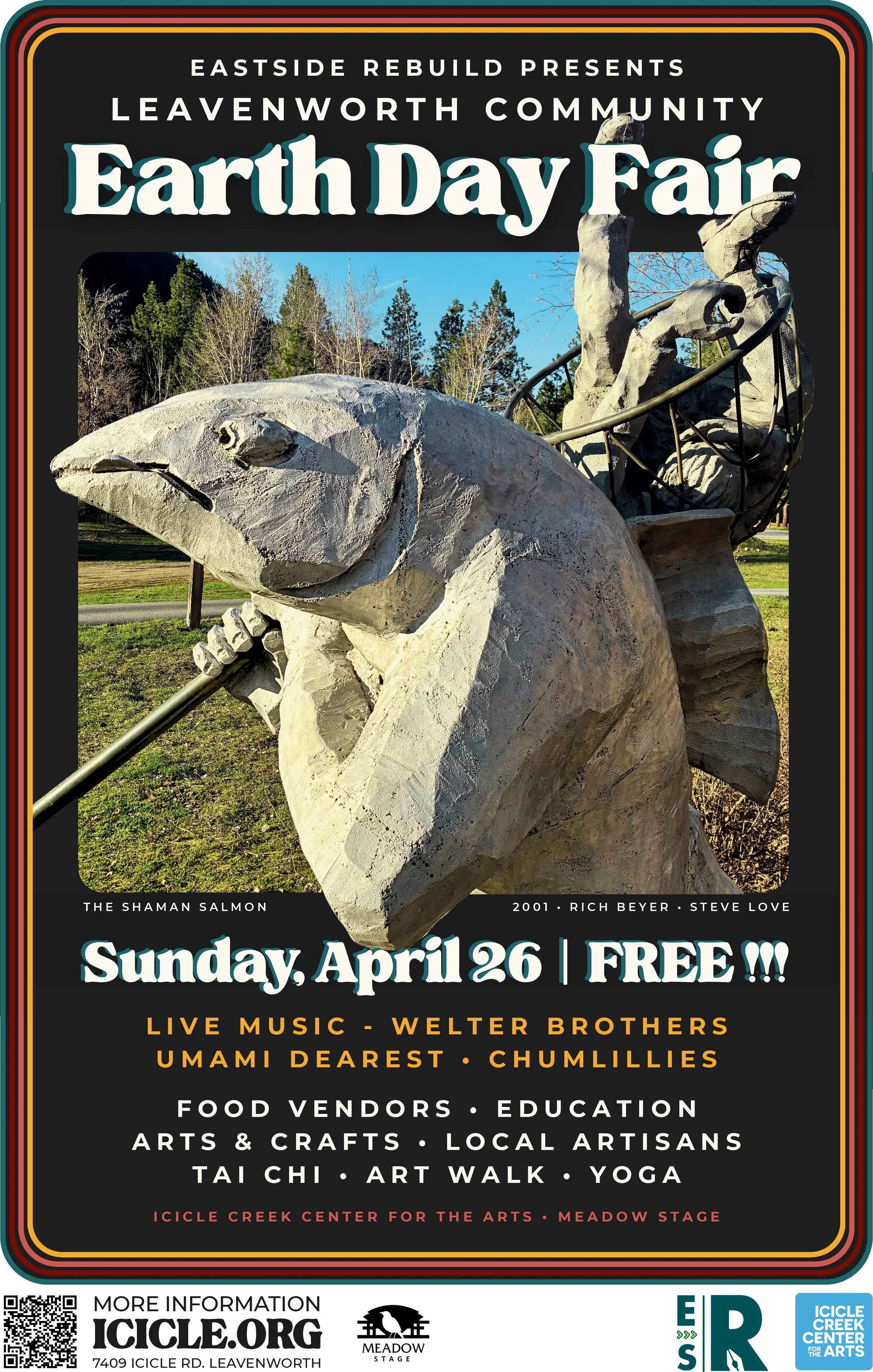 Solo Sethy at Earth Day Fair (Icicle Creek Center for the Arts)