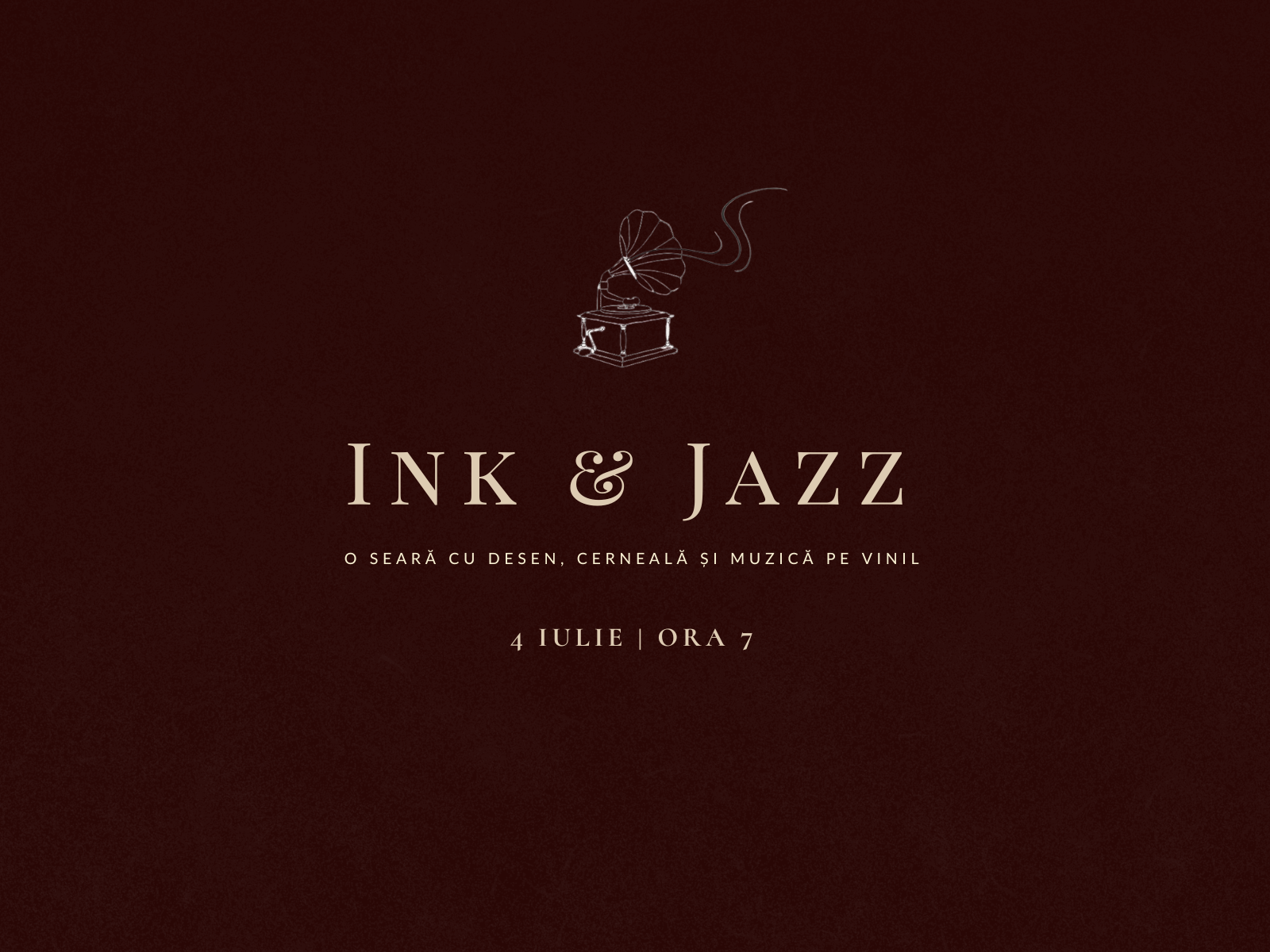 4 Iulie - Atelier Artistic Ink & Jazz