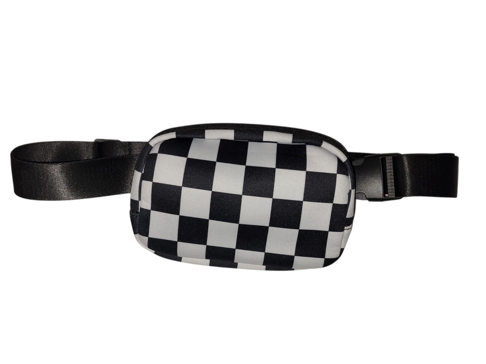 Checkered Belt Bag