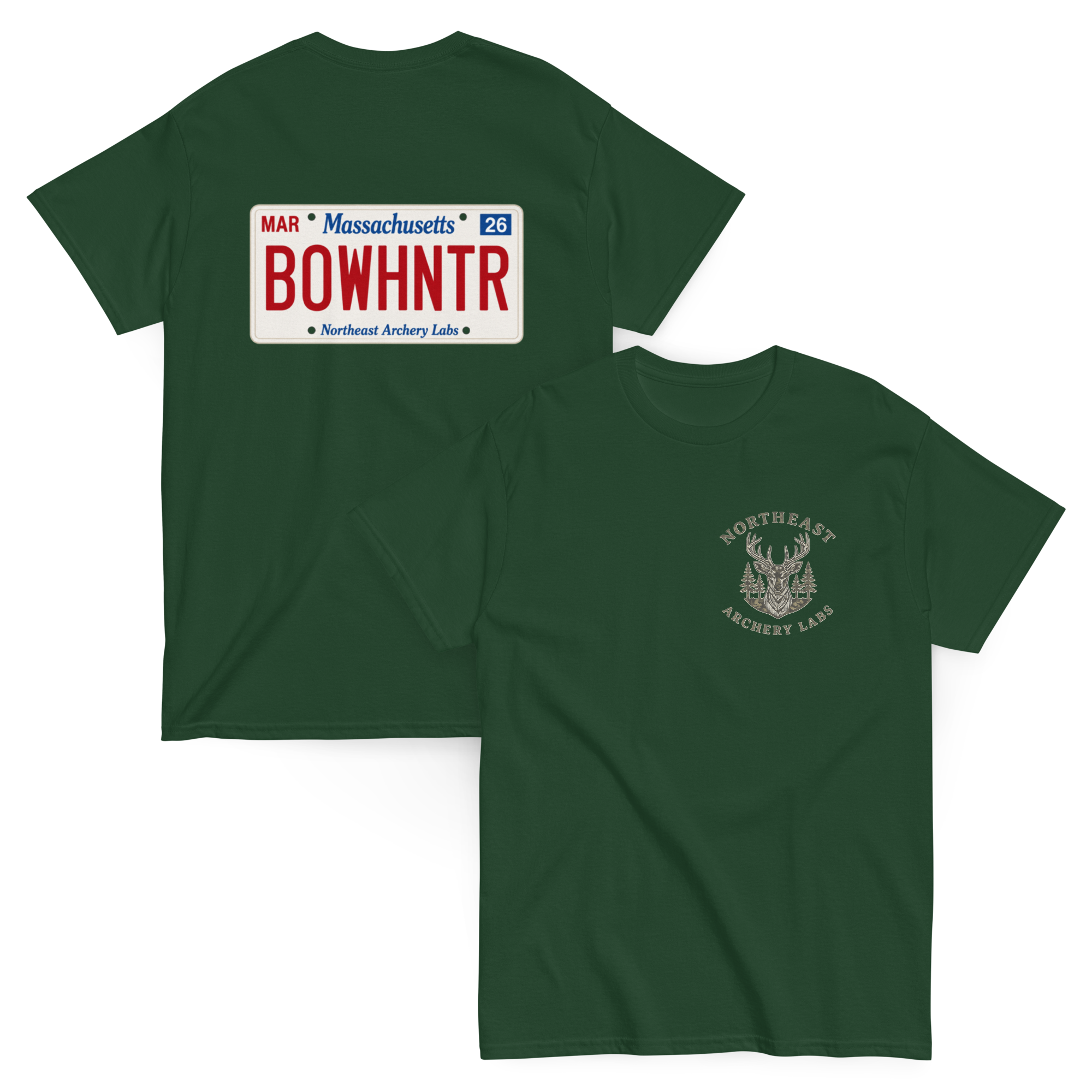 unisex-classic-tee-forest-green-front-and-back-6a7f8c6a3a4ef.png