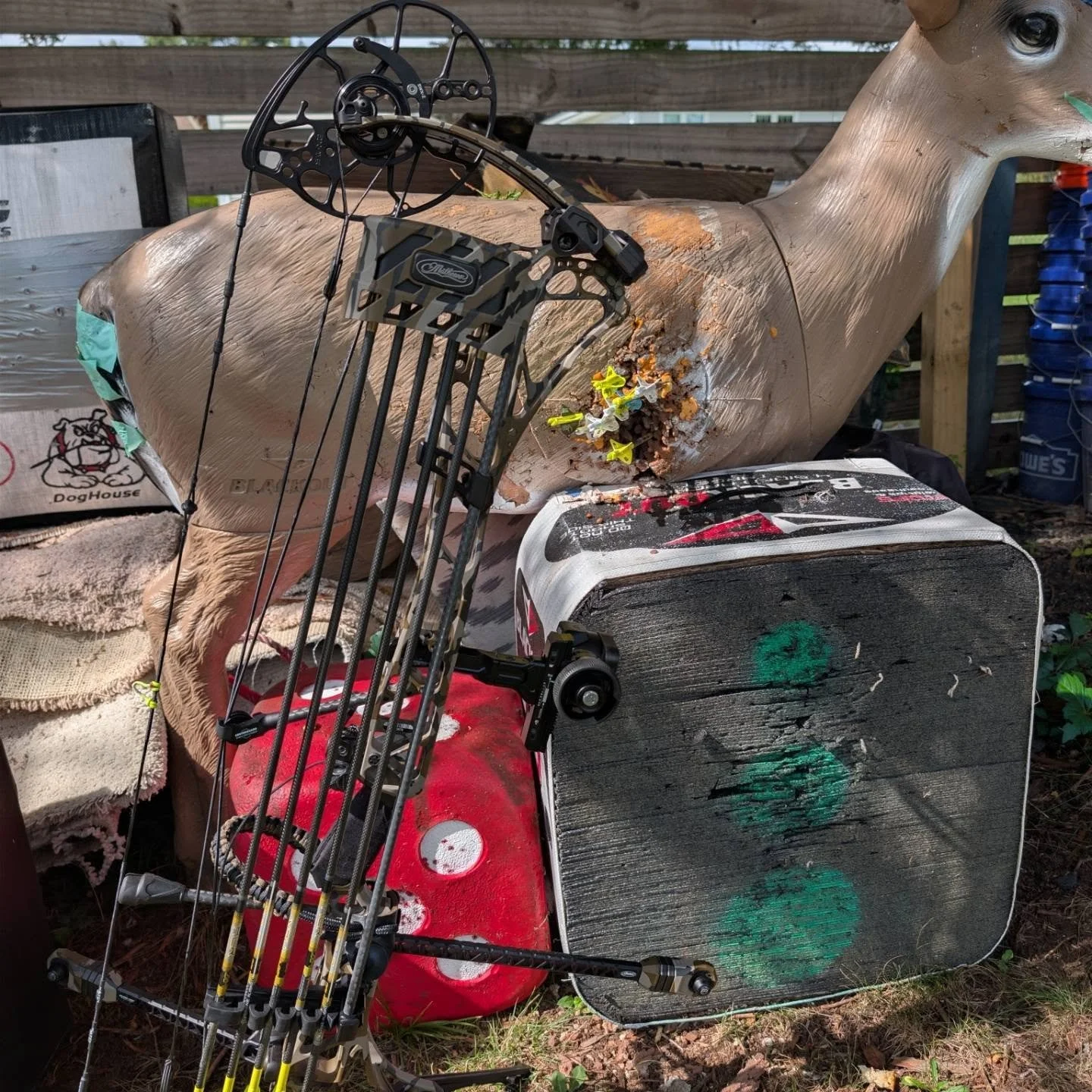 Dialing it in. 🎯

30 yards and the group is tightening up. Every rep matters now &mdash; Massachusetts archery season opens in just 38 days.

The work you put in now is what gives you confidence when the moment finally comes. Check your gear. Know y