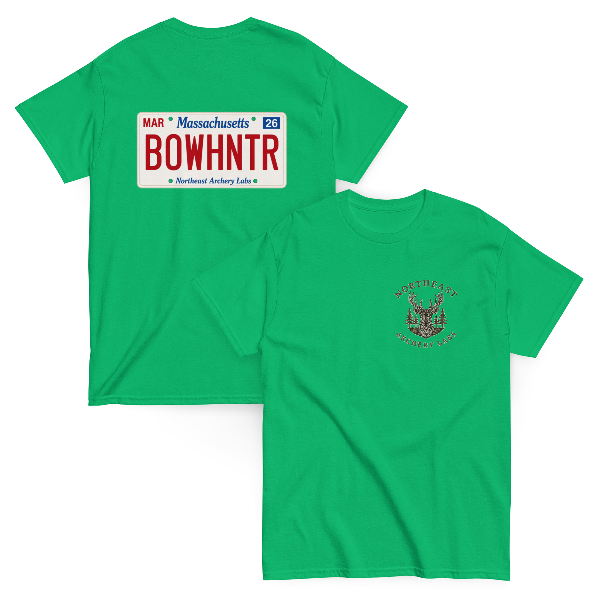 unisex-classic-tee-irish-green-front-and-back-6a7f8c6a3a54c.png