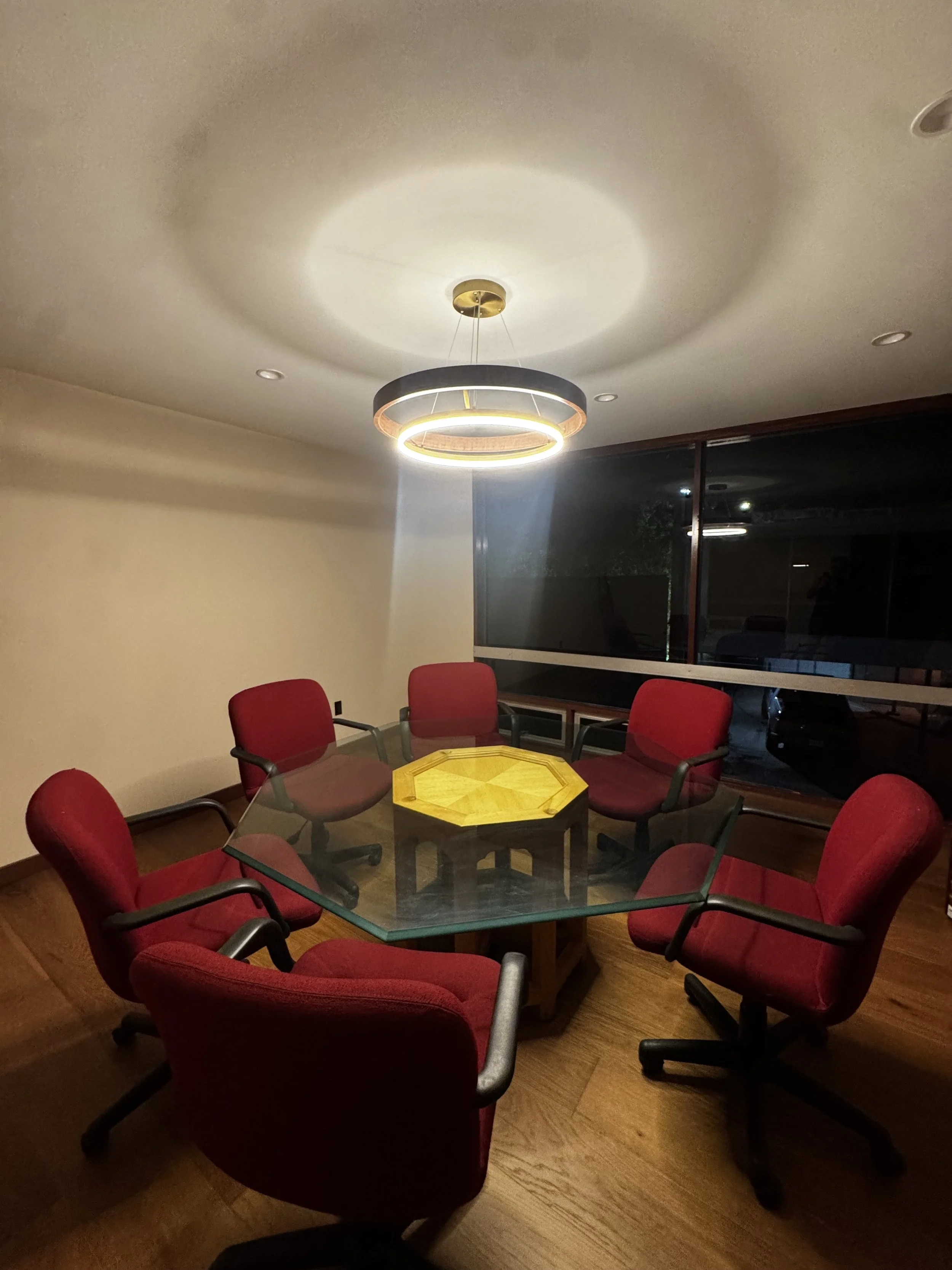 Two full-service conference rooms plus a "Zoom Room" are available for Members